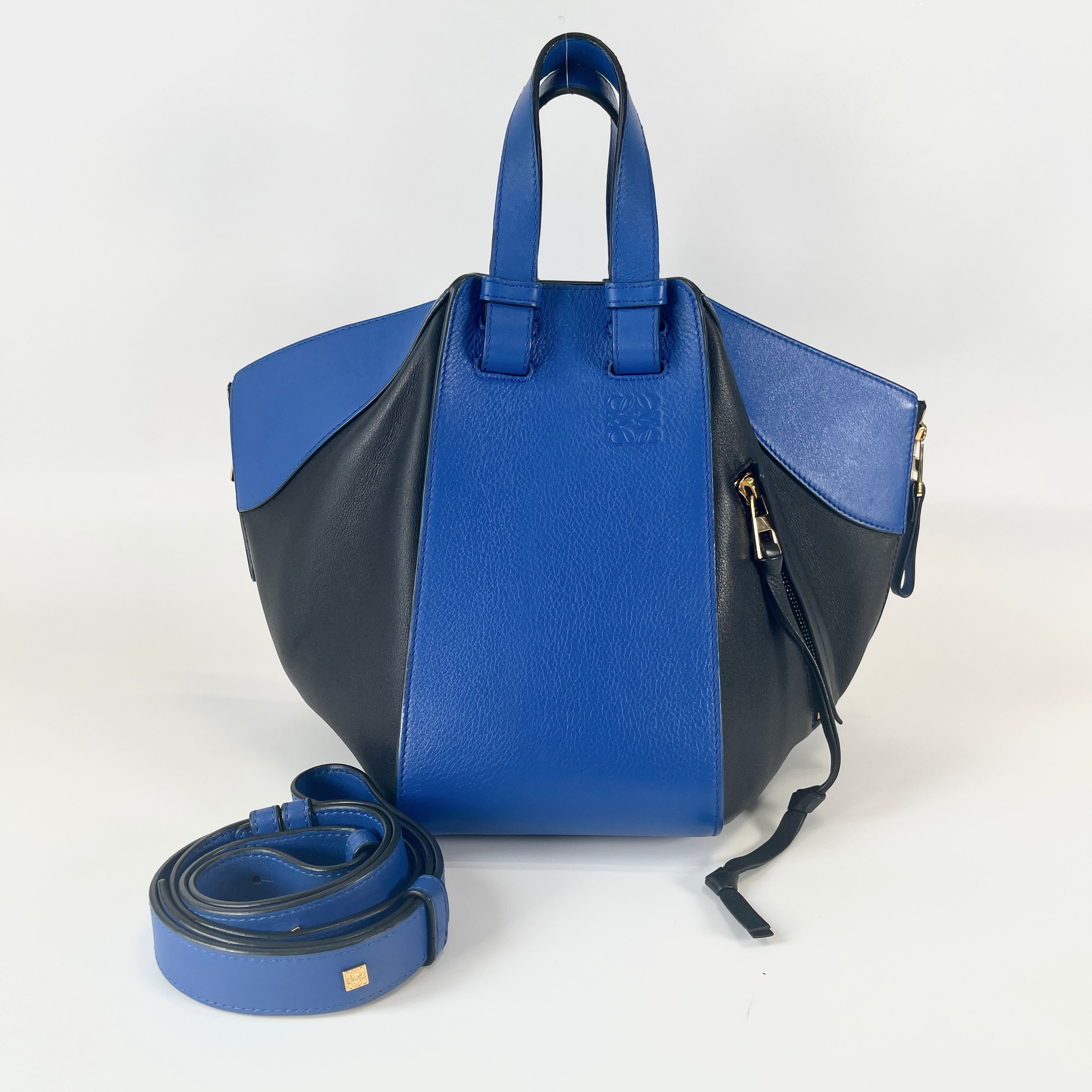 2604 secondhand LOEWE 2WAY hammock black × blue