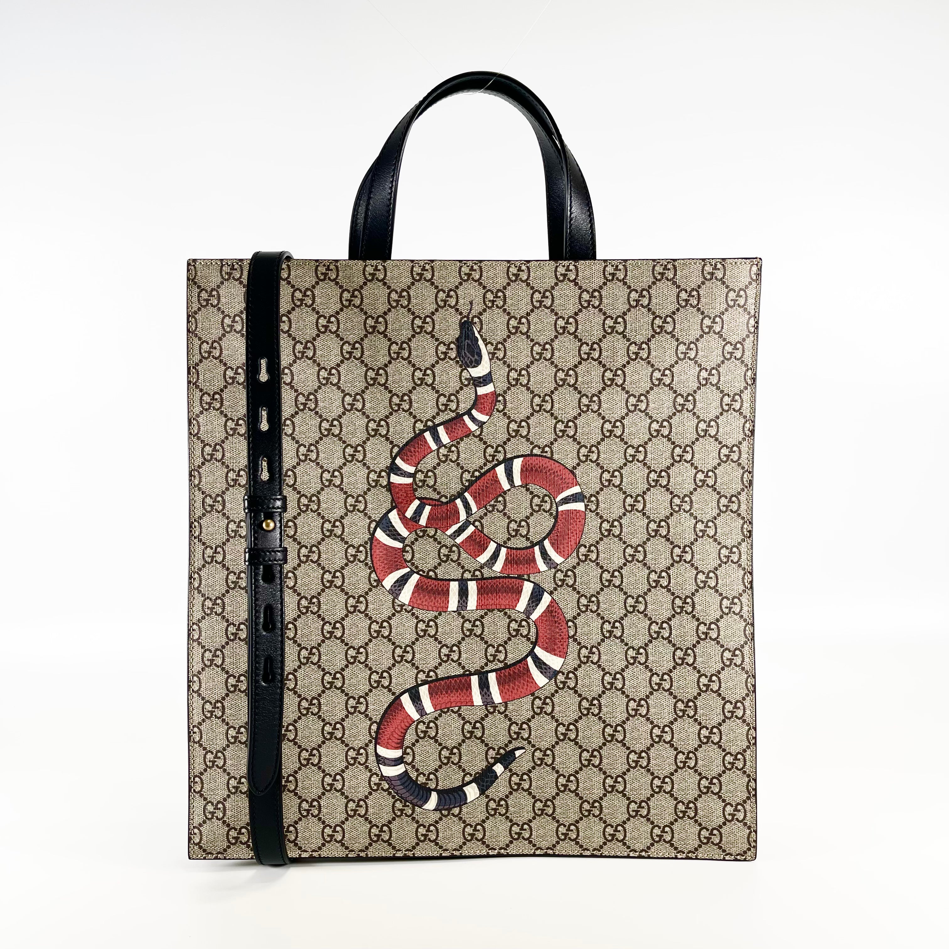 2602 secondhand GUCCI brand bag 450950 snake Print Tote