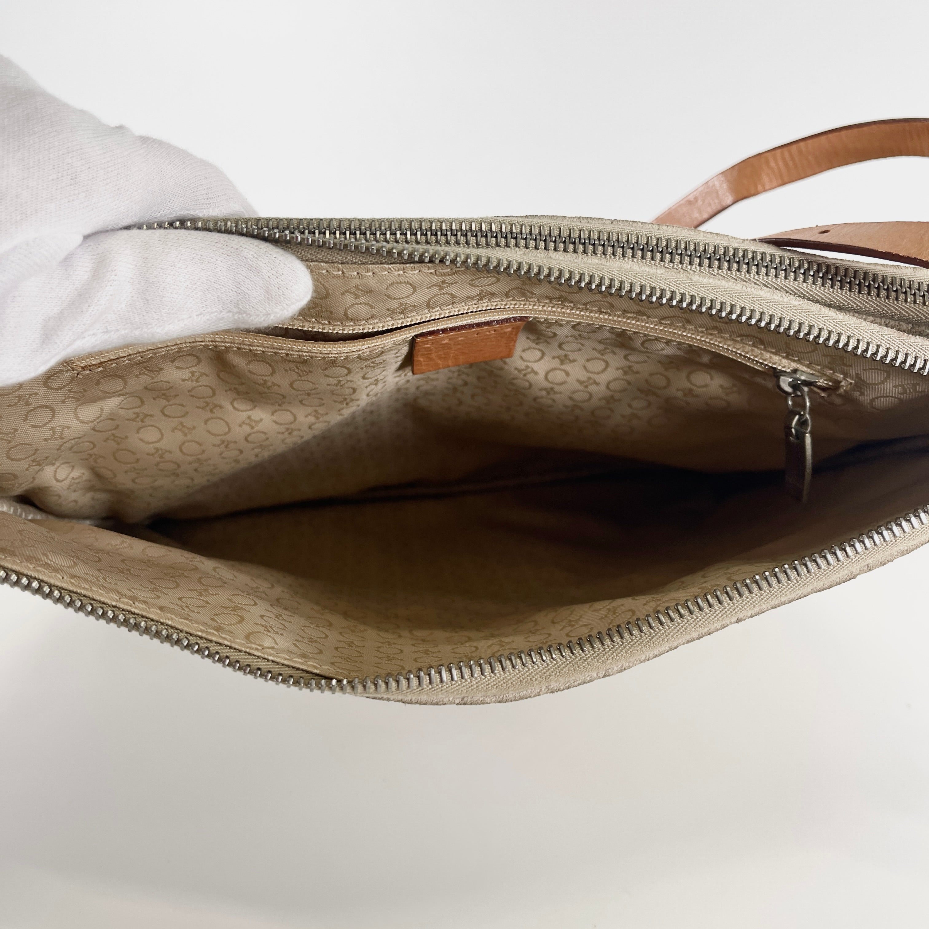 2606 secondhand CELINE Shoulder bag C Macadam strike surface