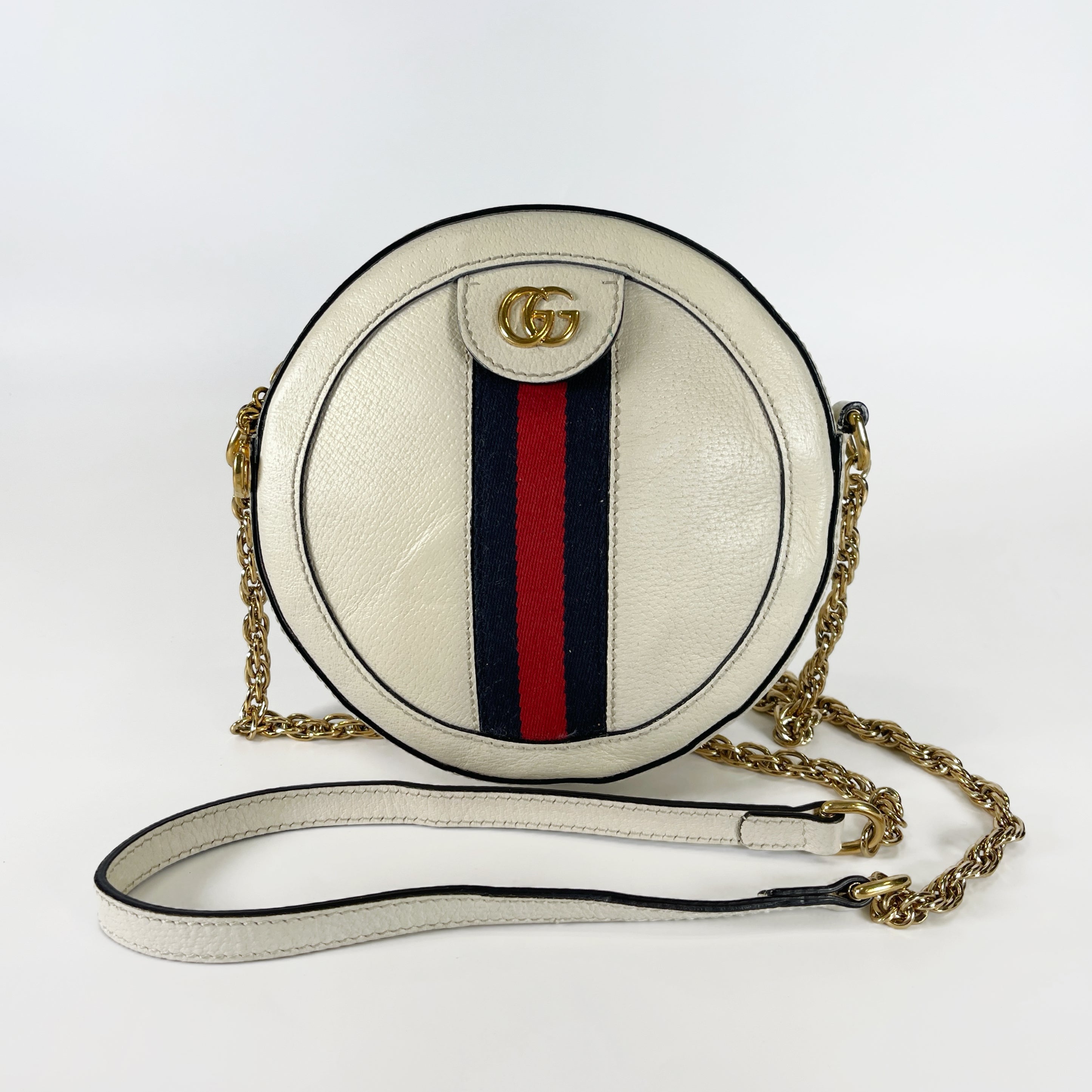 2603 secondhand GUCCI Shoulder bag / Crossbody Bag round bag Ophidia