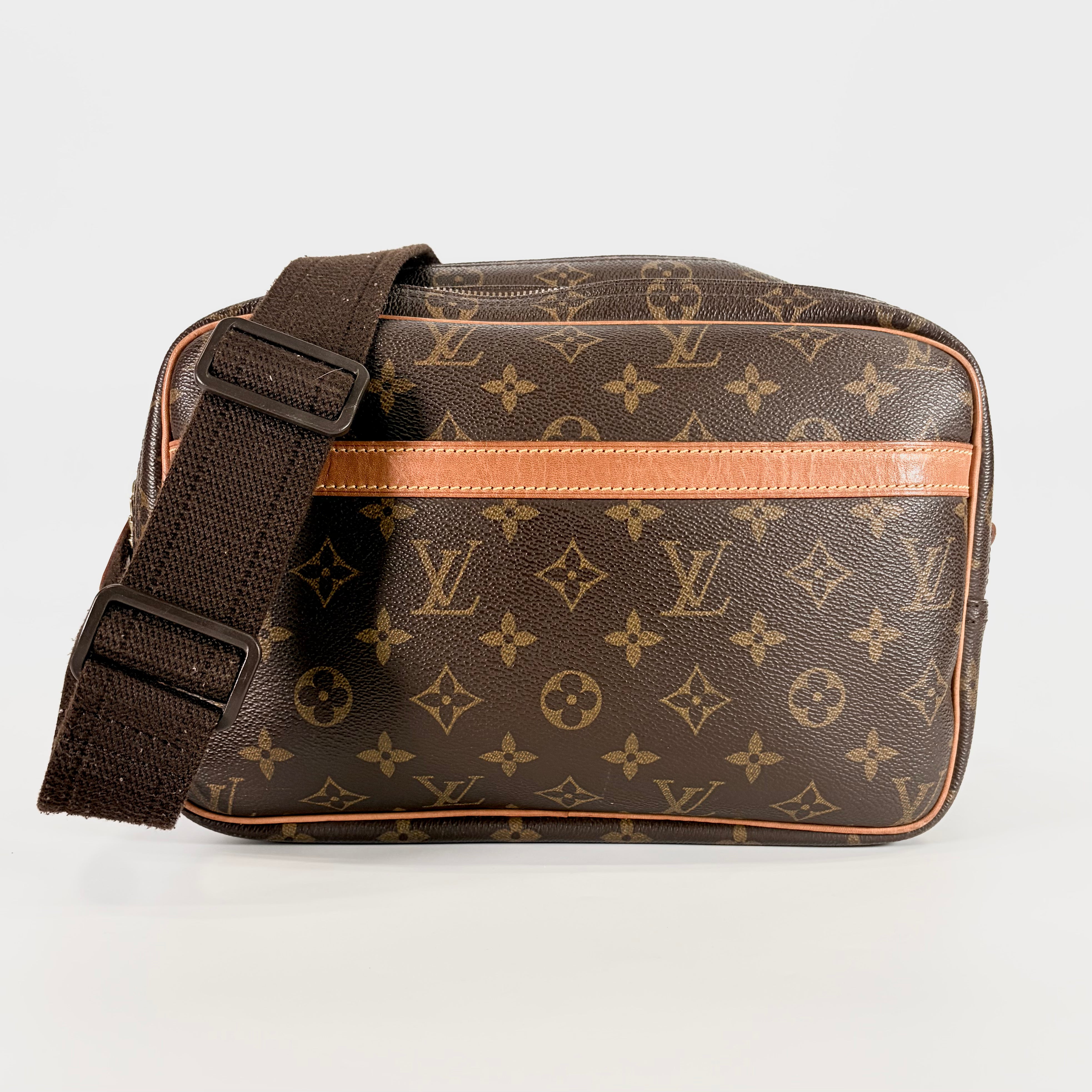 2604 secondhand LV Monogram reporter PM