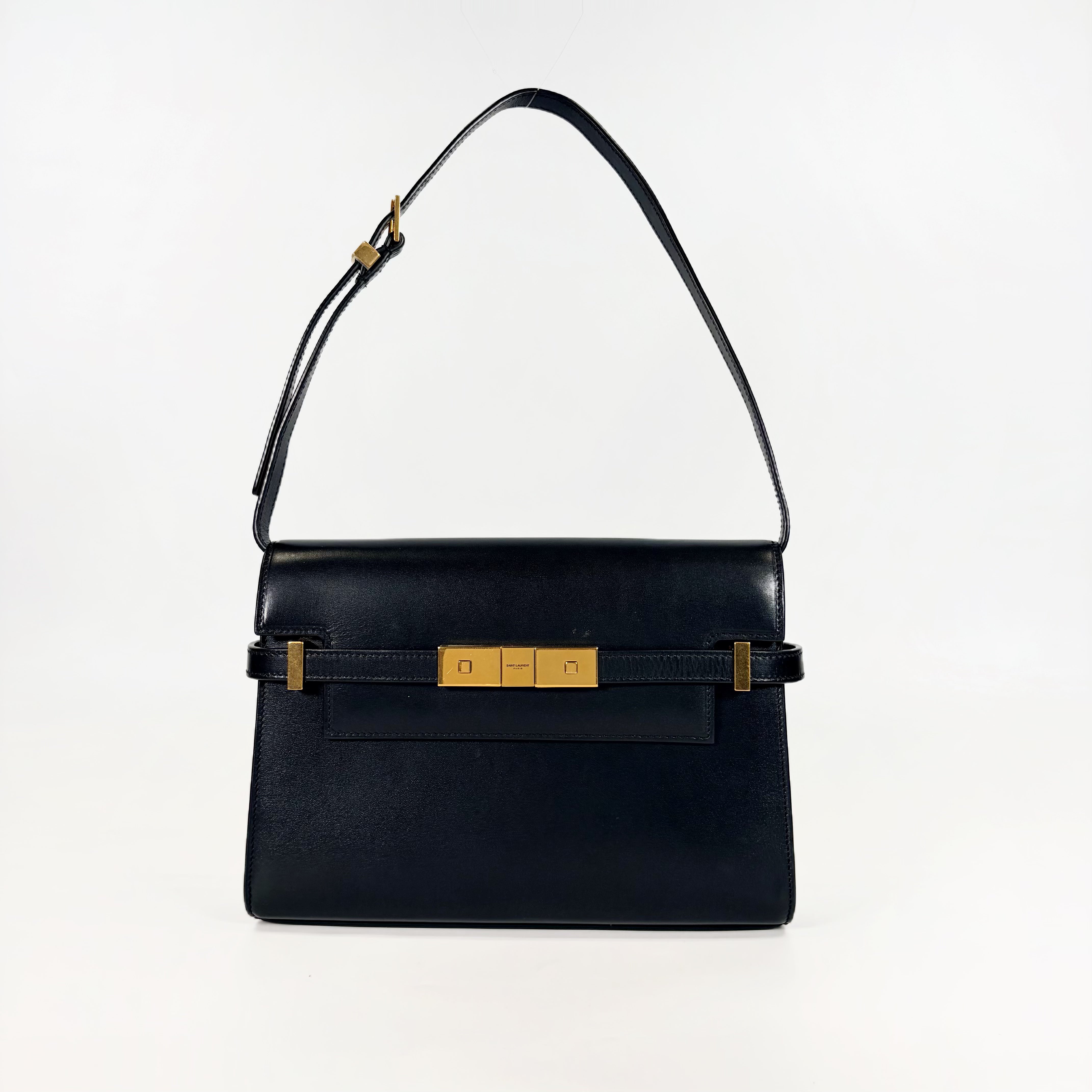 2604 secondhand SAINTLAURENT Manhattan black
