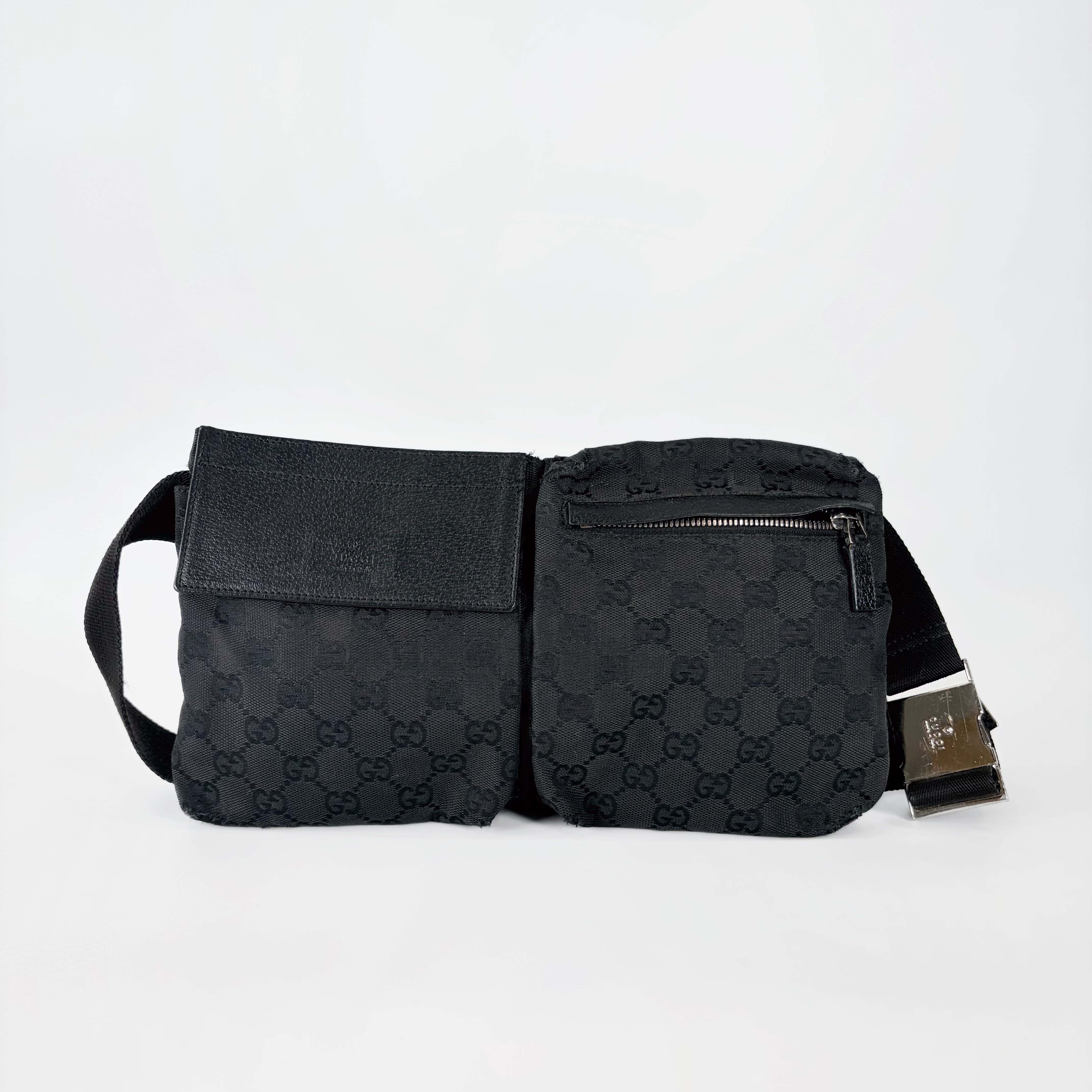 2604 secondhand GUCCI 28566■ GG canvas leather 2WAY Body Bag Shoulder bag / Crossbody Bag