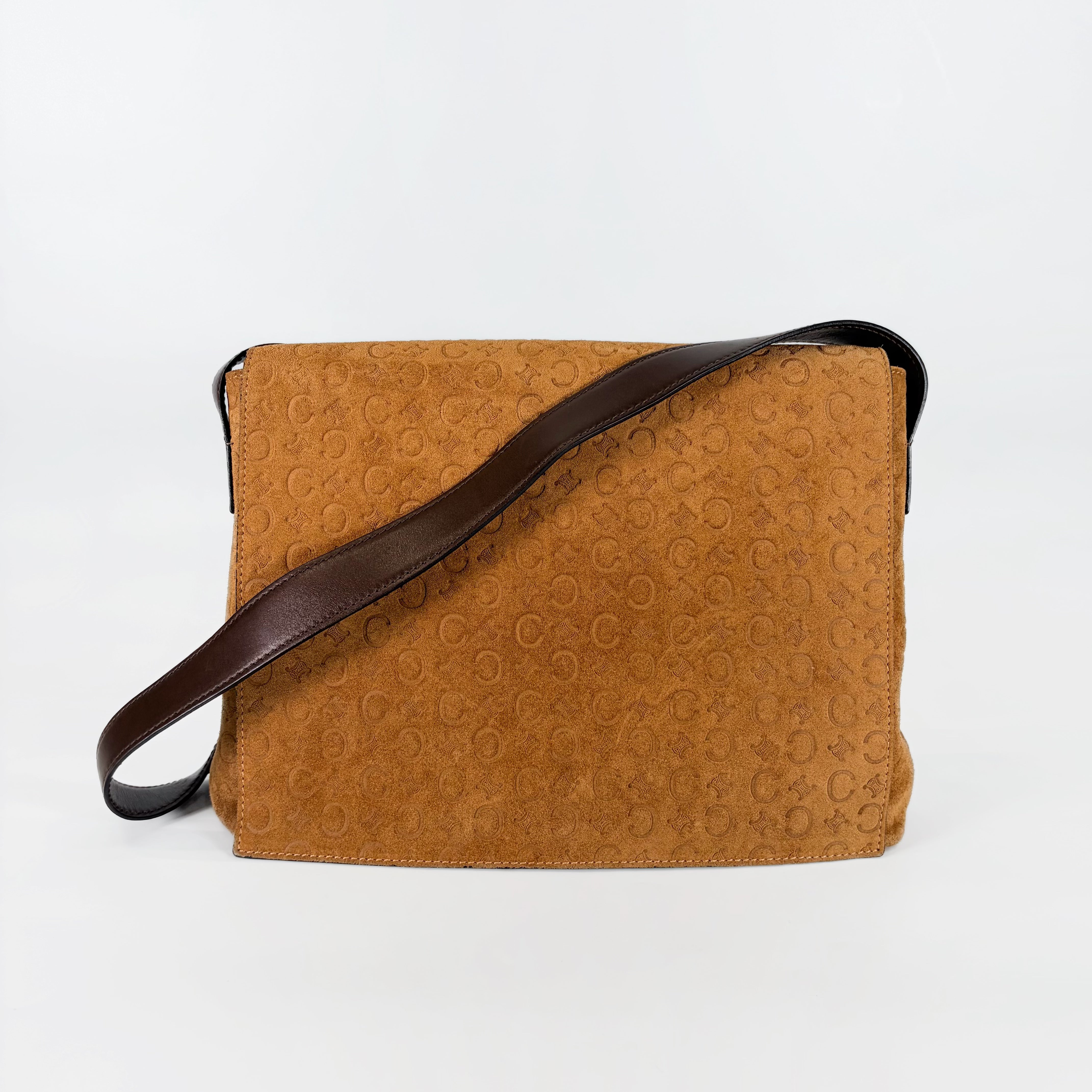 2604 secondhand CELINE C Macadam Shoulder bag