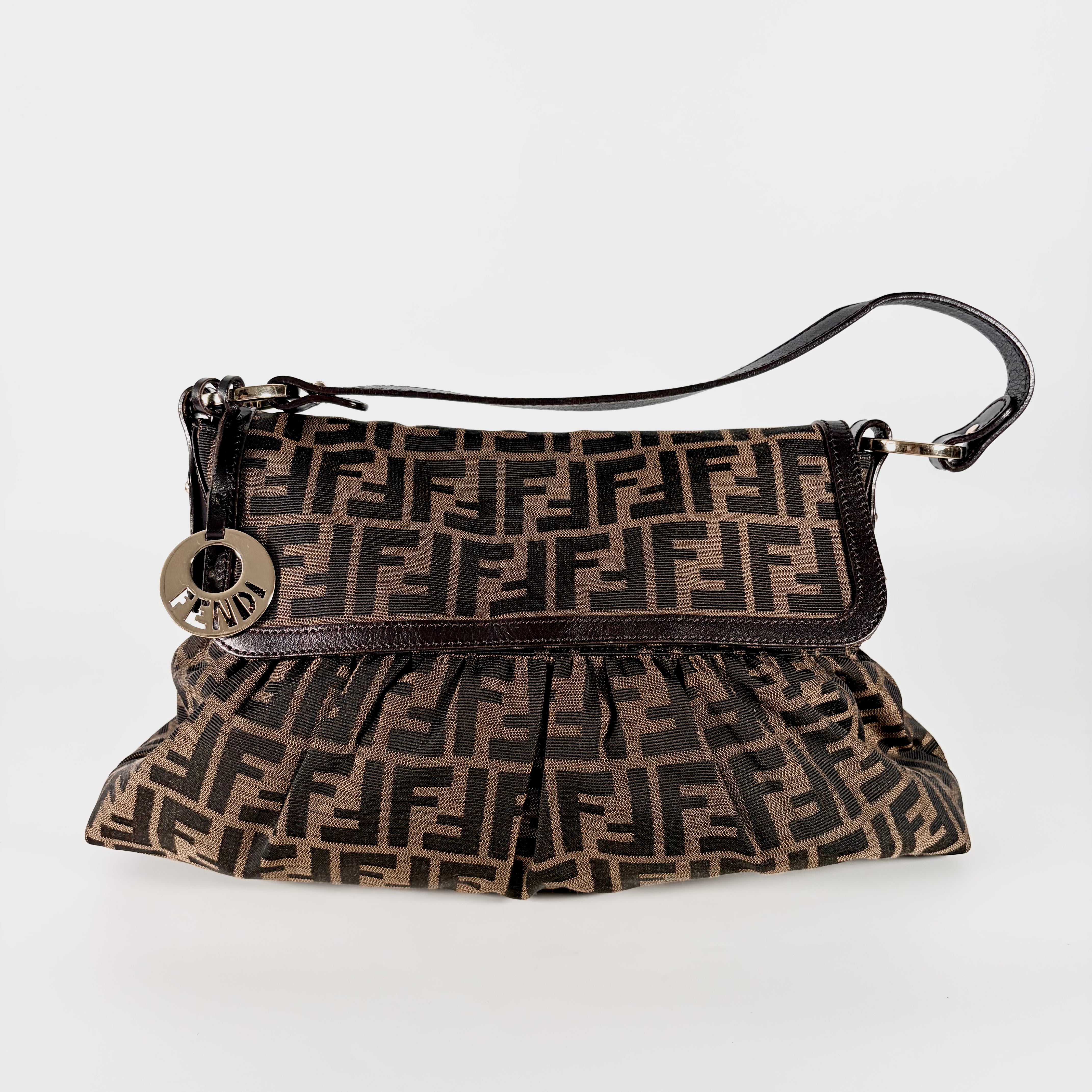 2604 secondhand FENDI Zucca bag