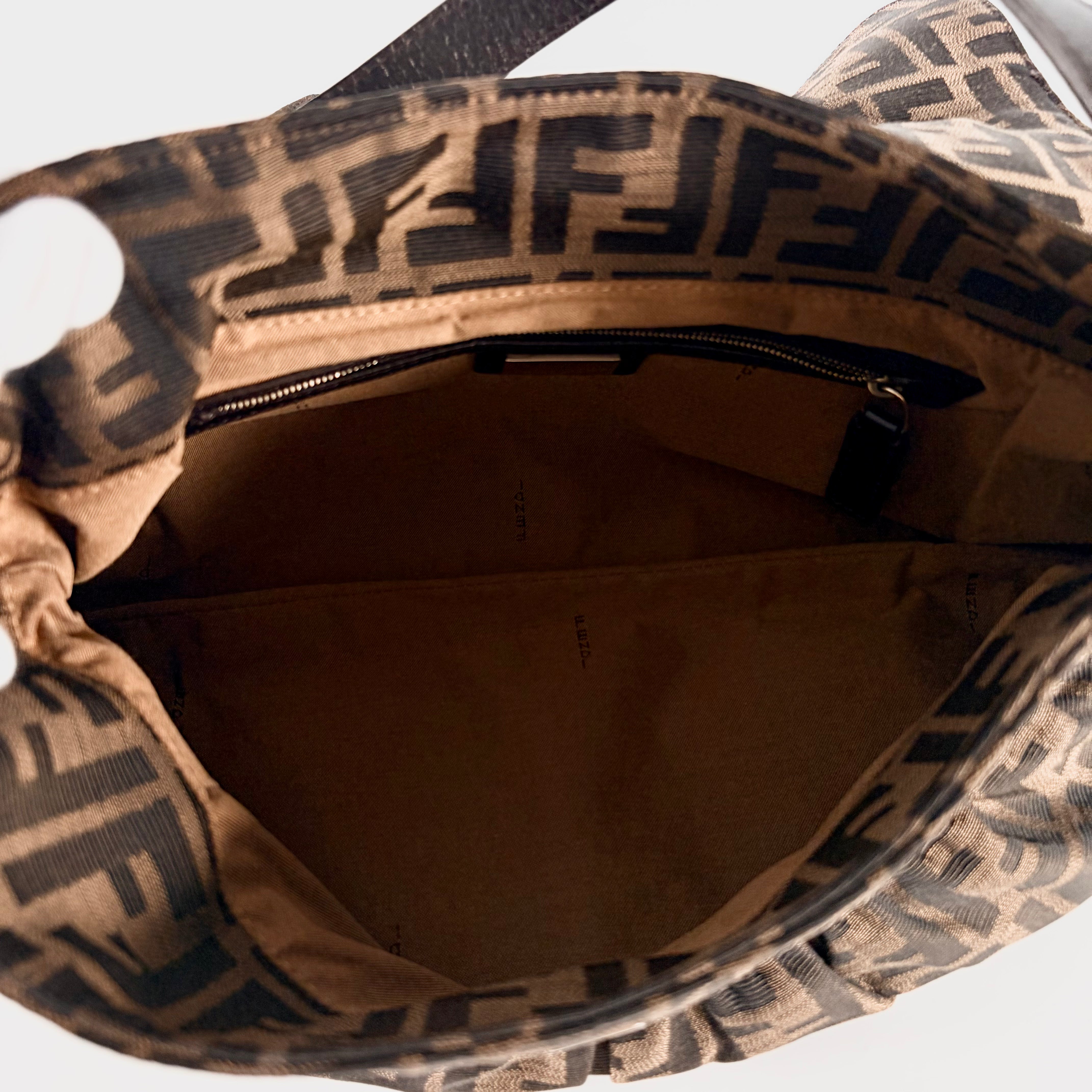 2604 secondhand FENDI Zucca bag