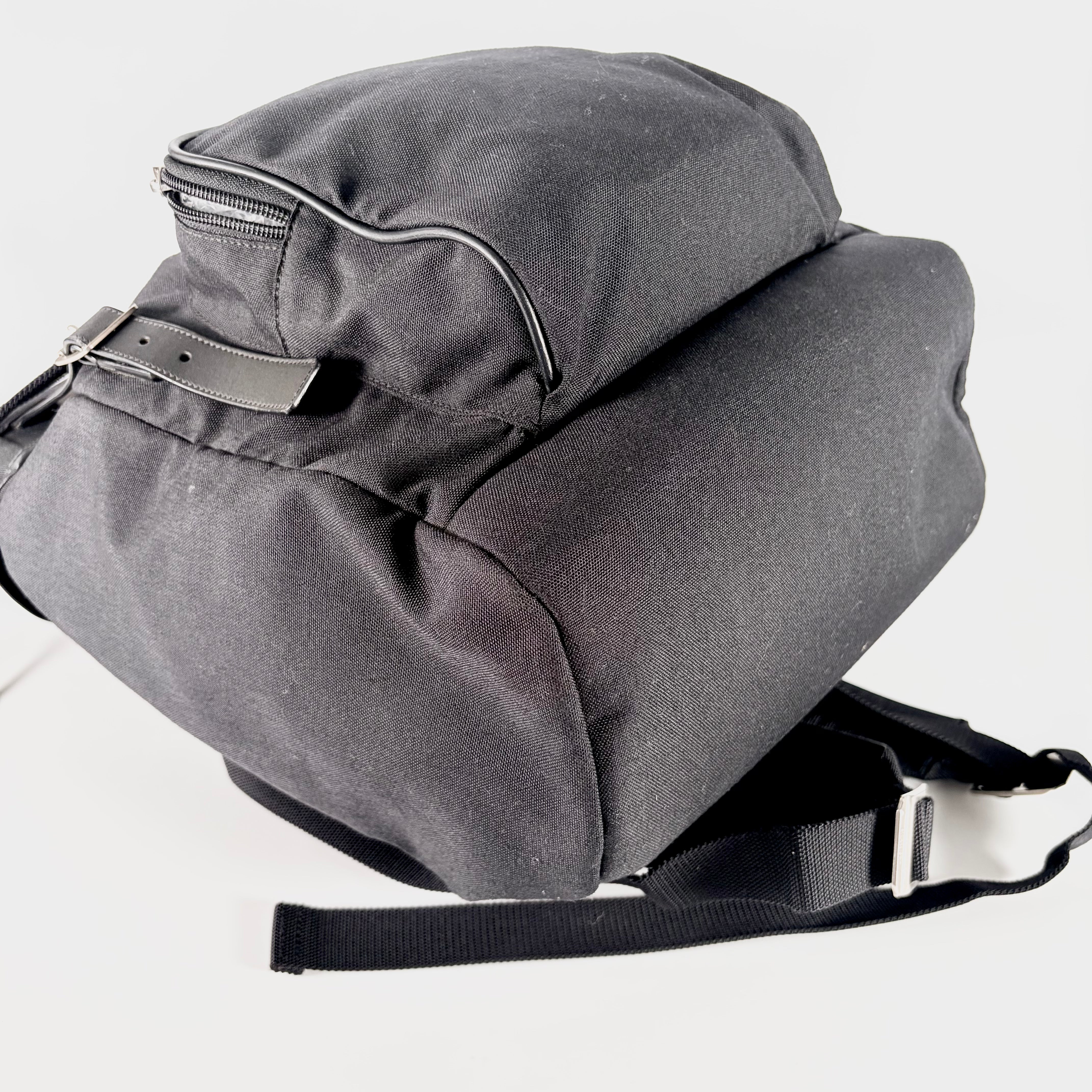 2604 secondhand SAINTLAURENT backpack black