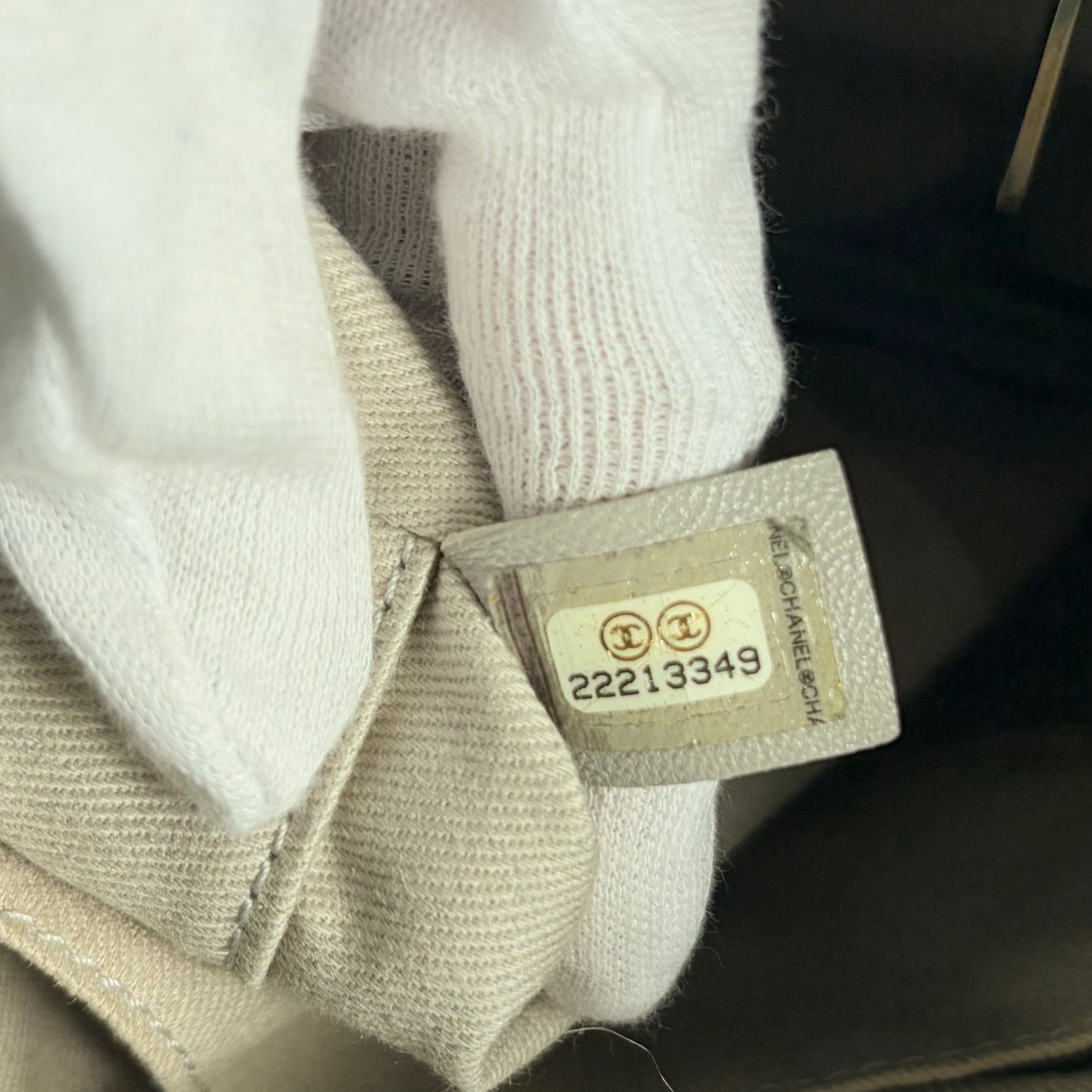 2605 secondhand CHANEL Deauville green