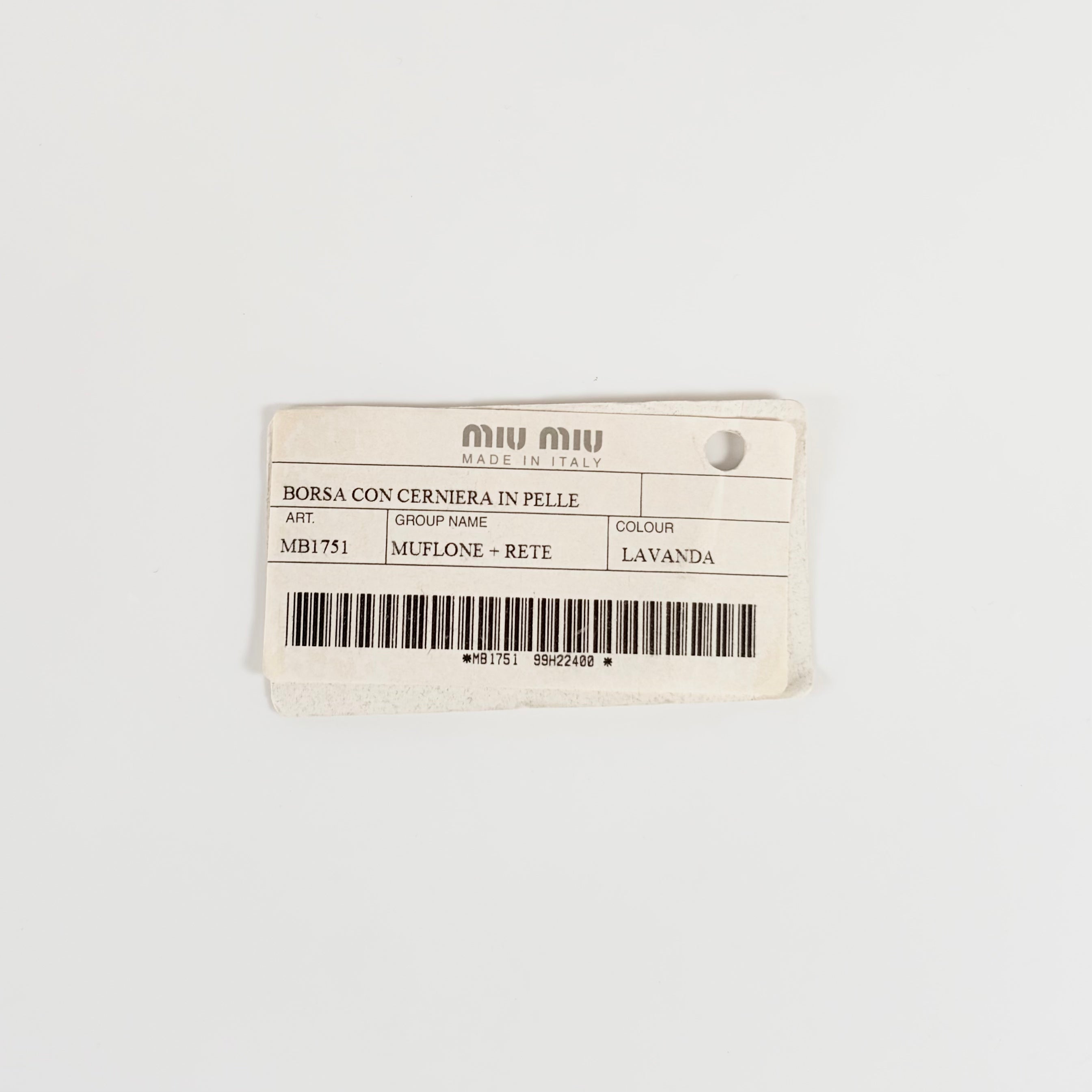 2605 secondhand MIUMIU hand bag