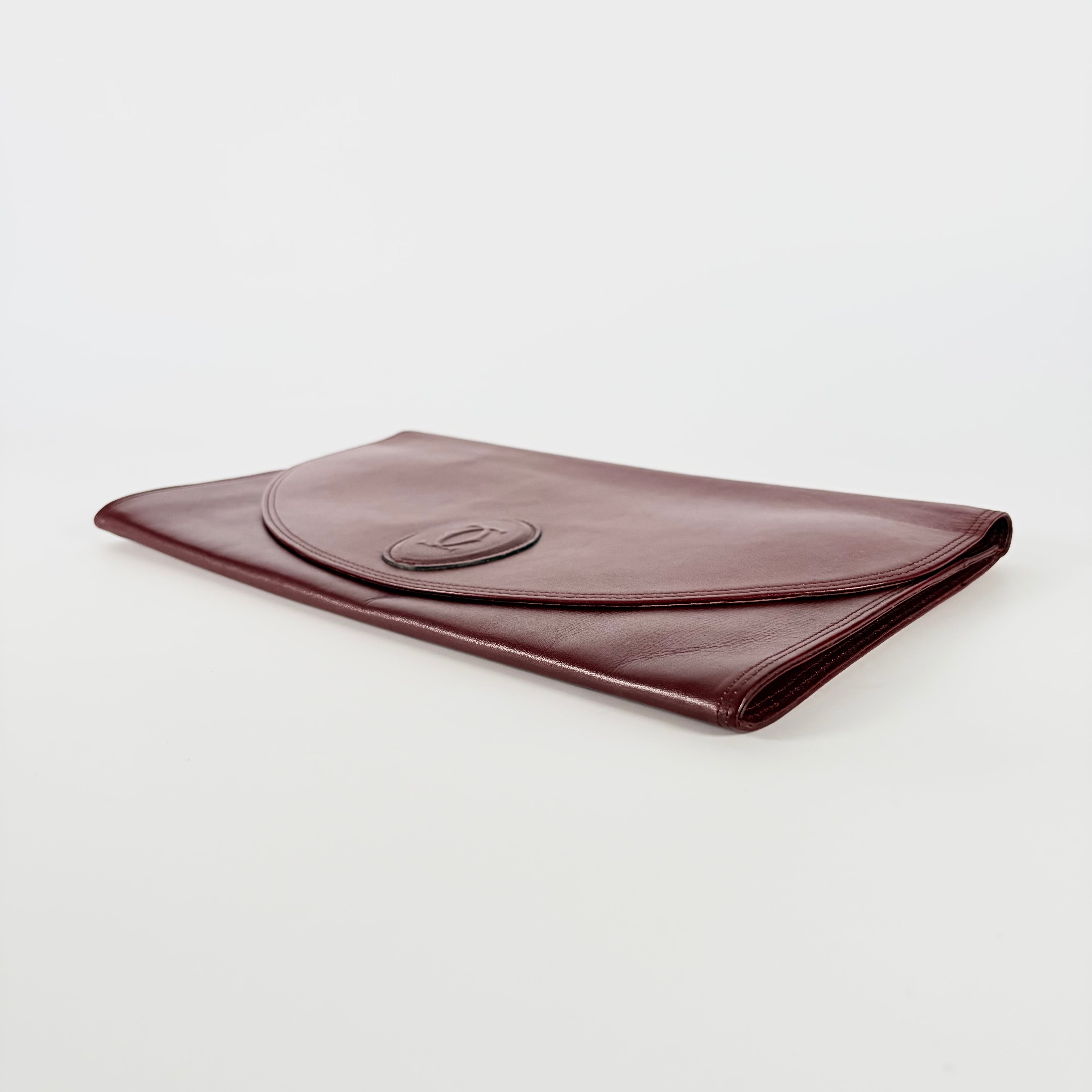 2605 secondhand CARTIER mustline Clutch Bag