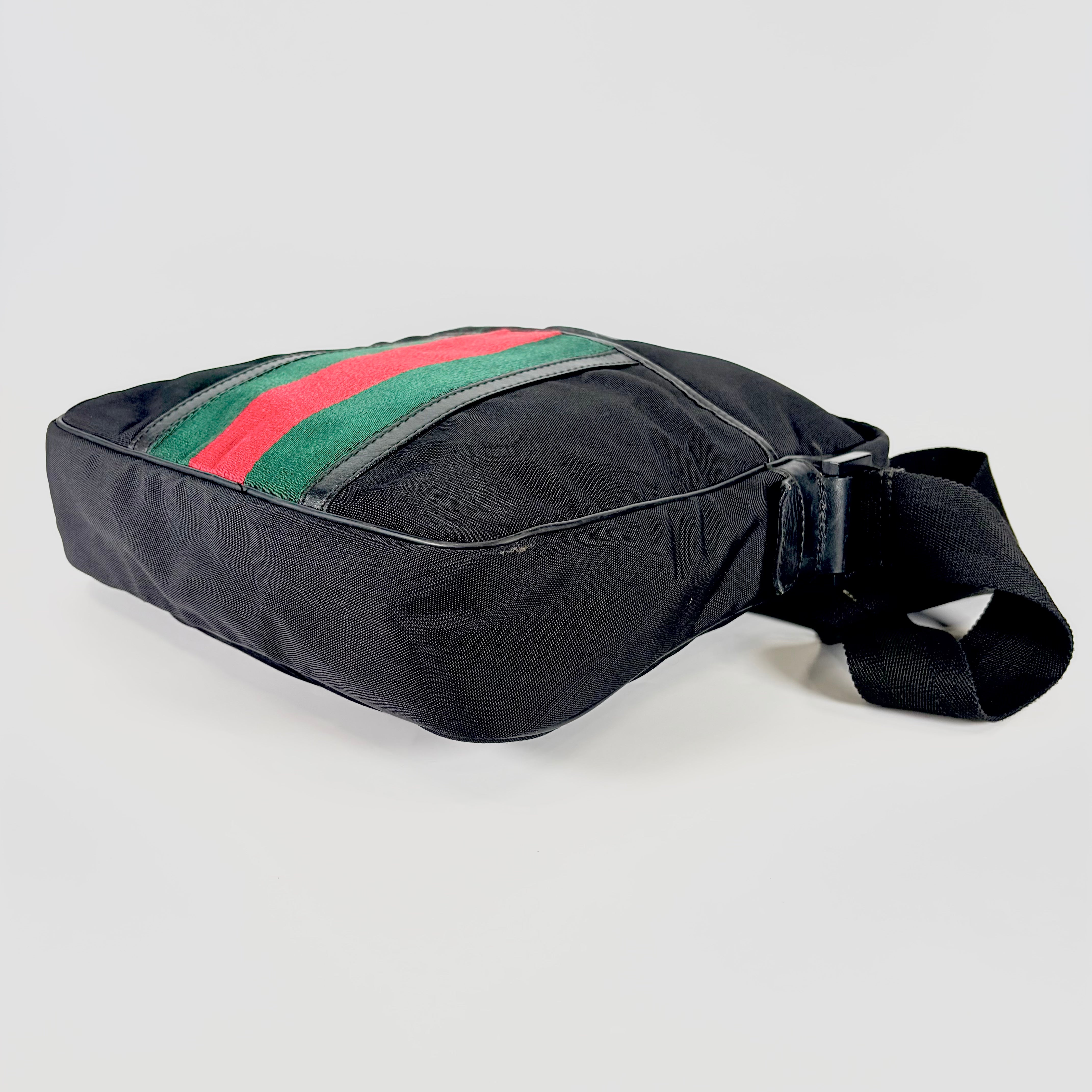 2606 secondhand GUCCI Interlocking G Sherry line Shoulder bag