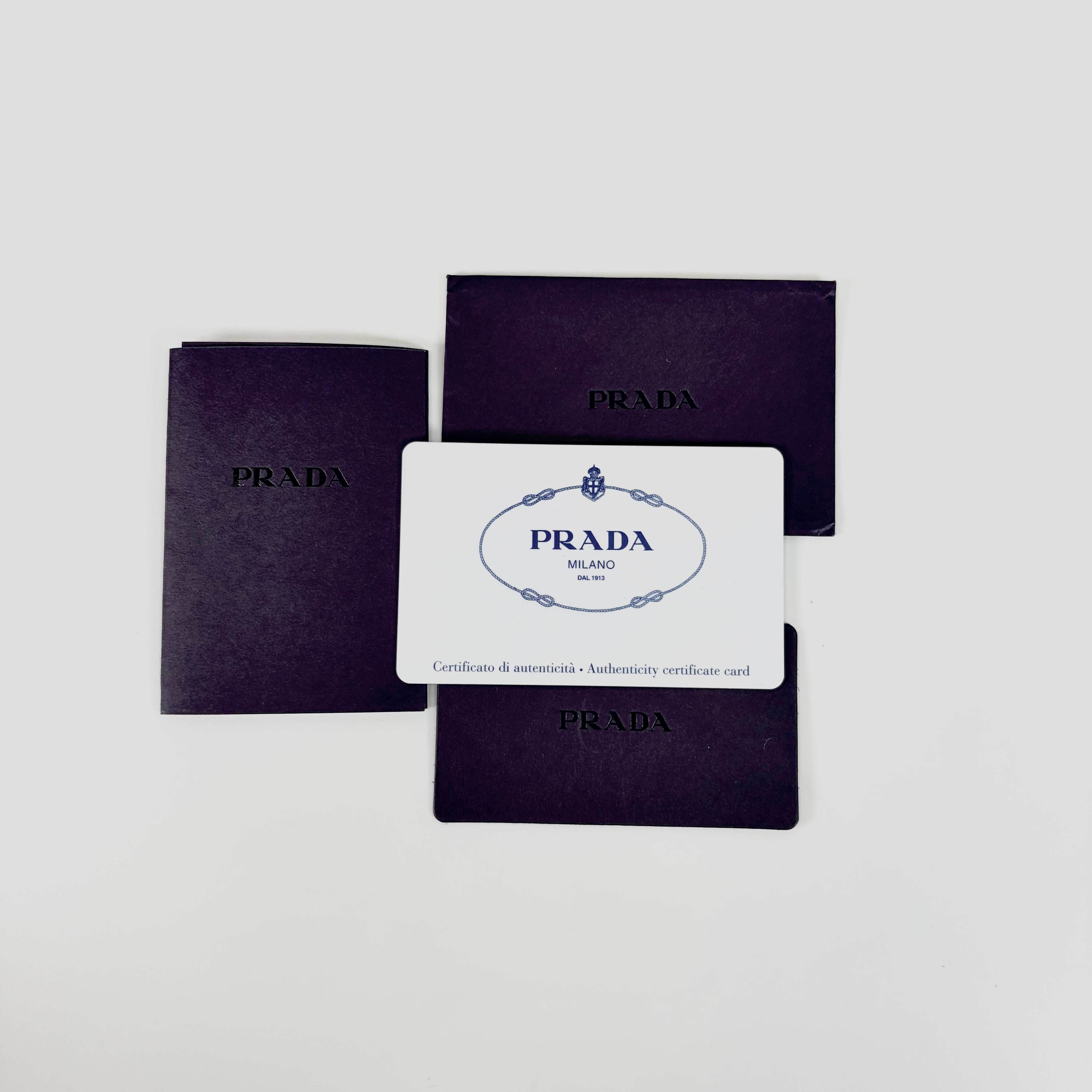 2606 secondhand PRADA nylon 2Way bag