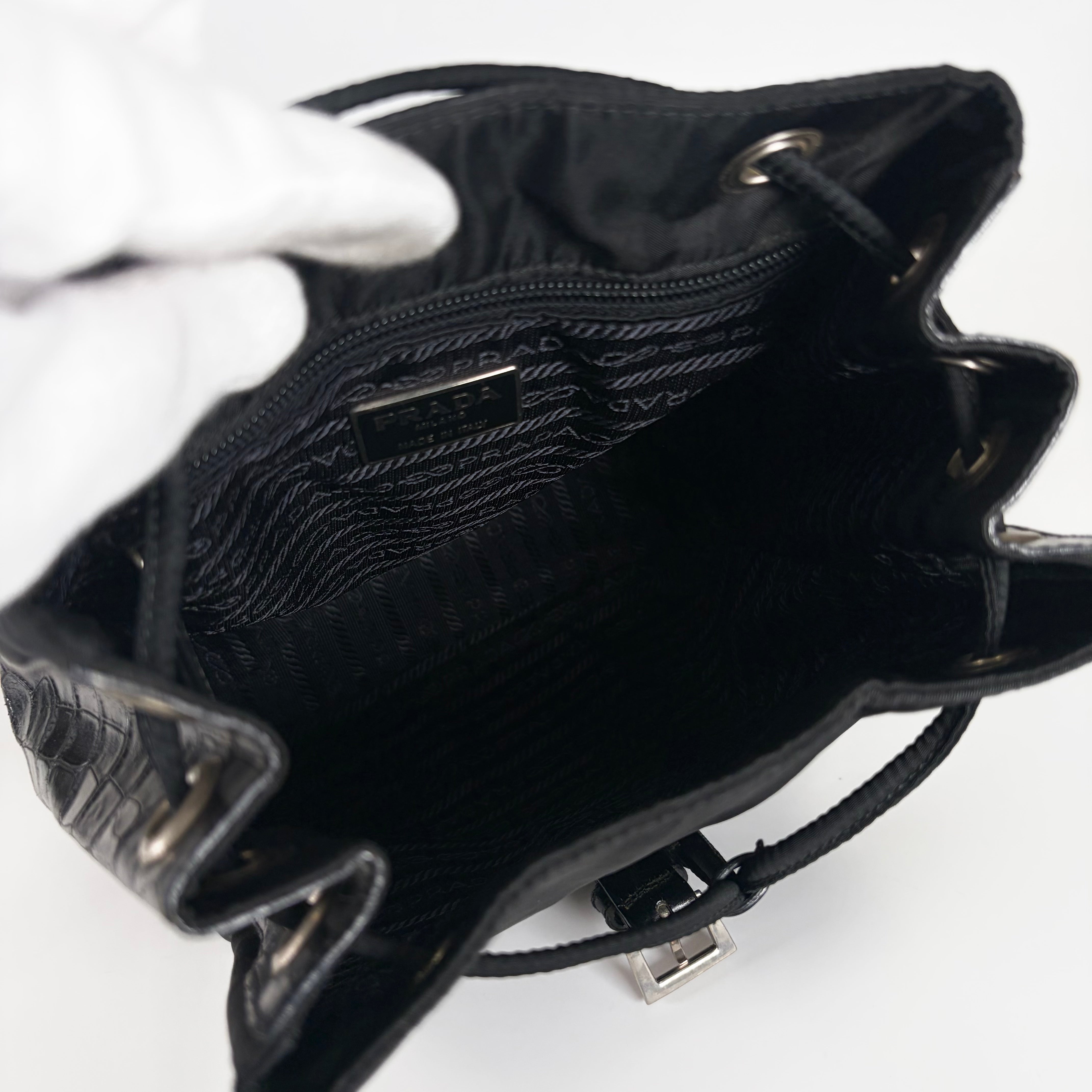 2605 secondhand PRADA nylon backpack