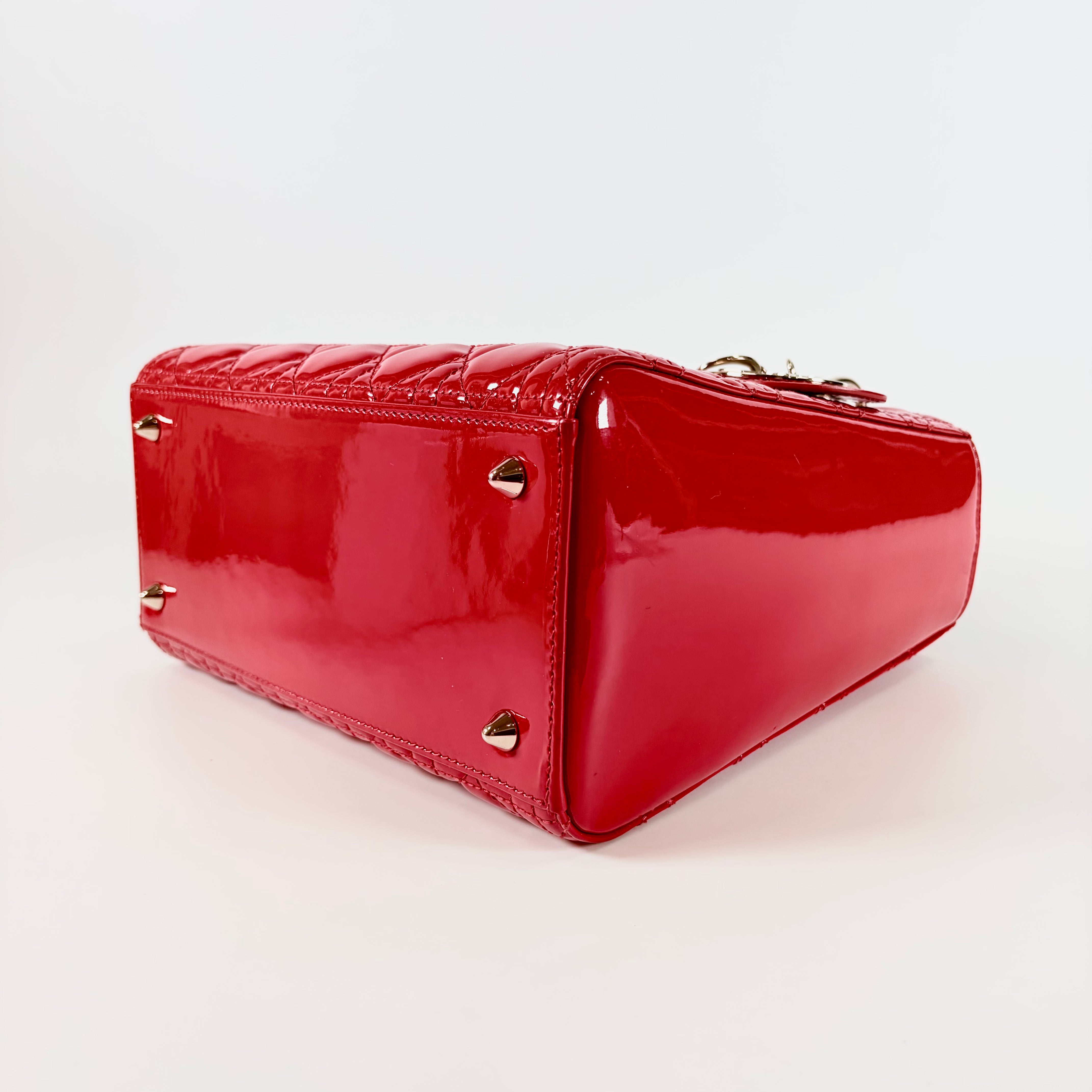 2606 secondhand CD Lady Dior Red