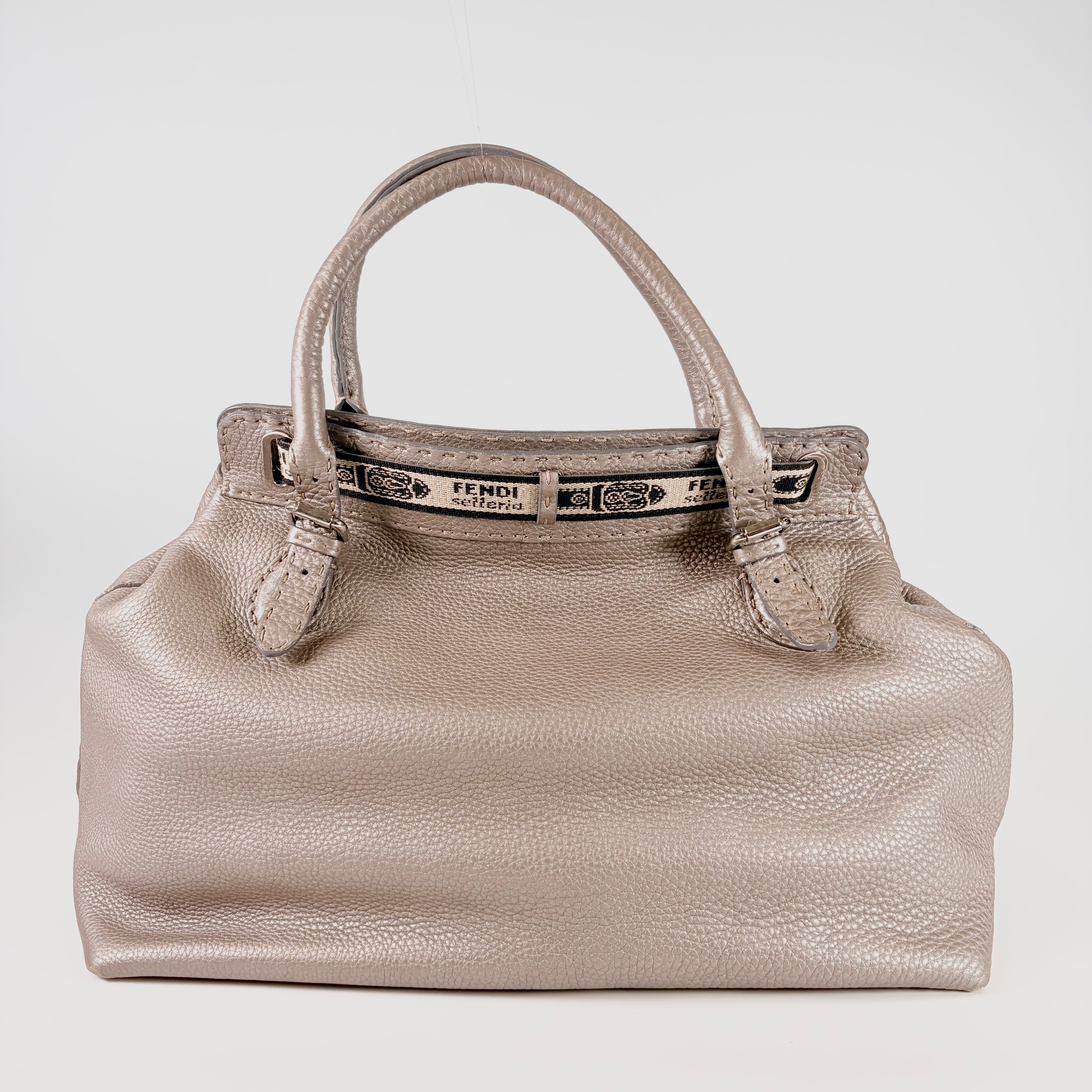 2606 secondhand FENDI Selleria hand bag
