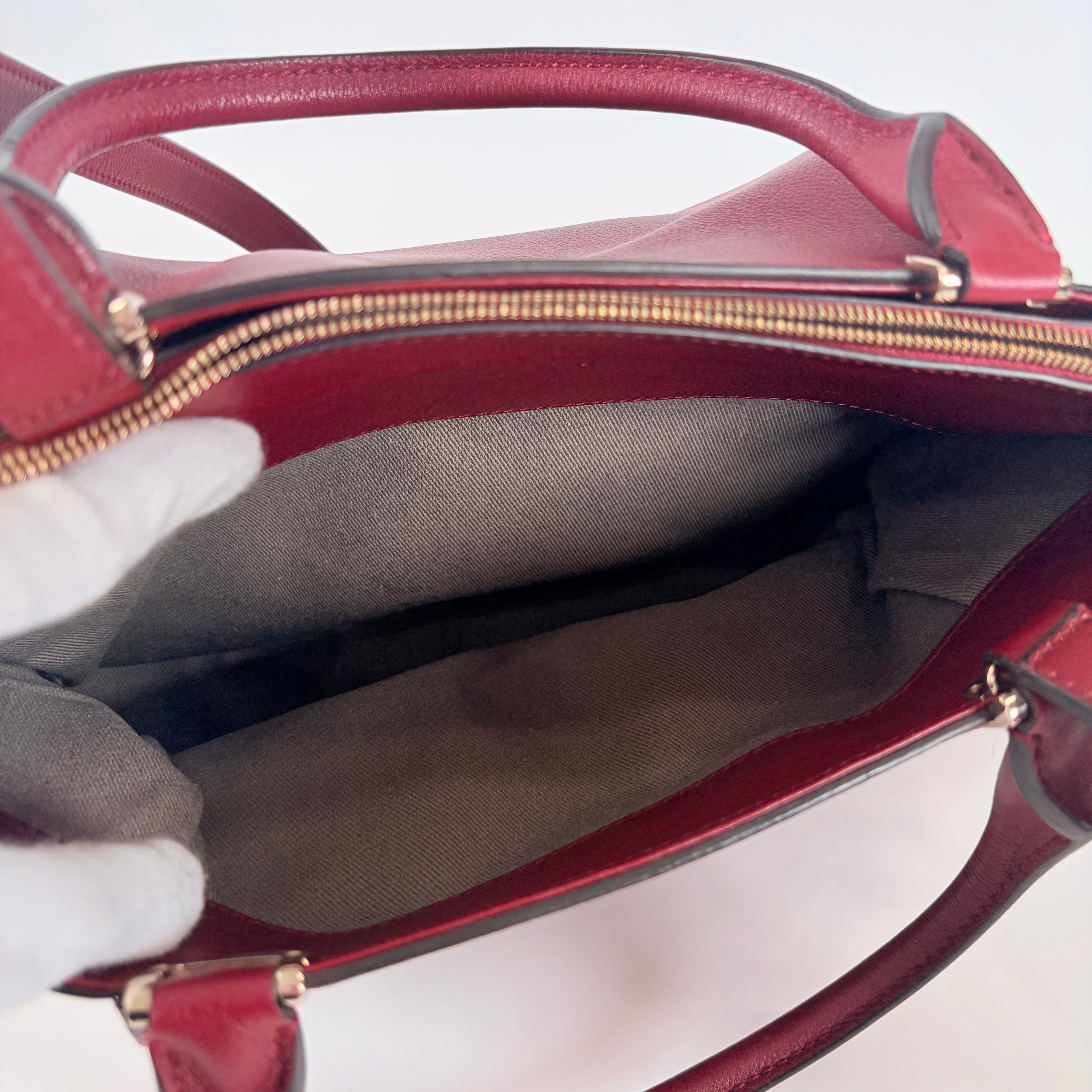 2606 secondhand CARTIER 2WAY Red