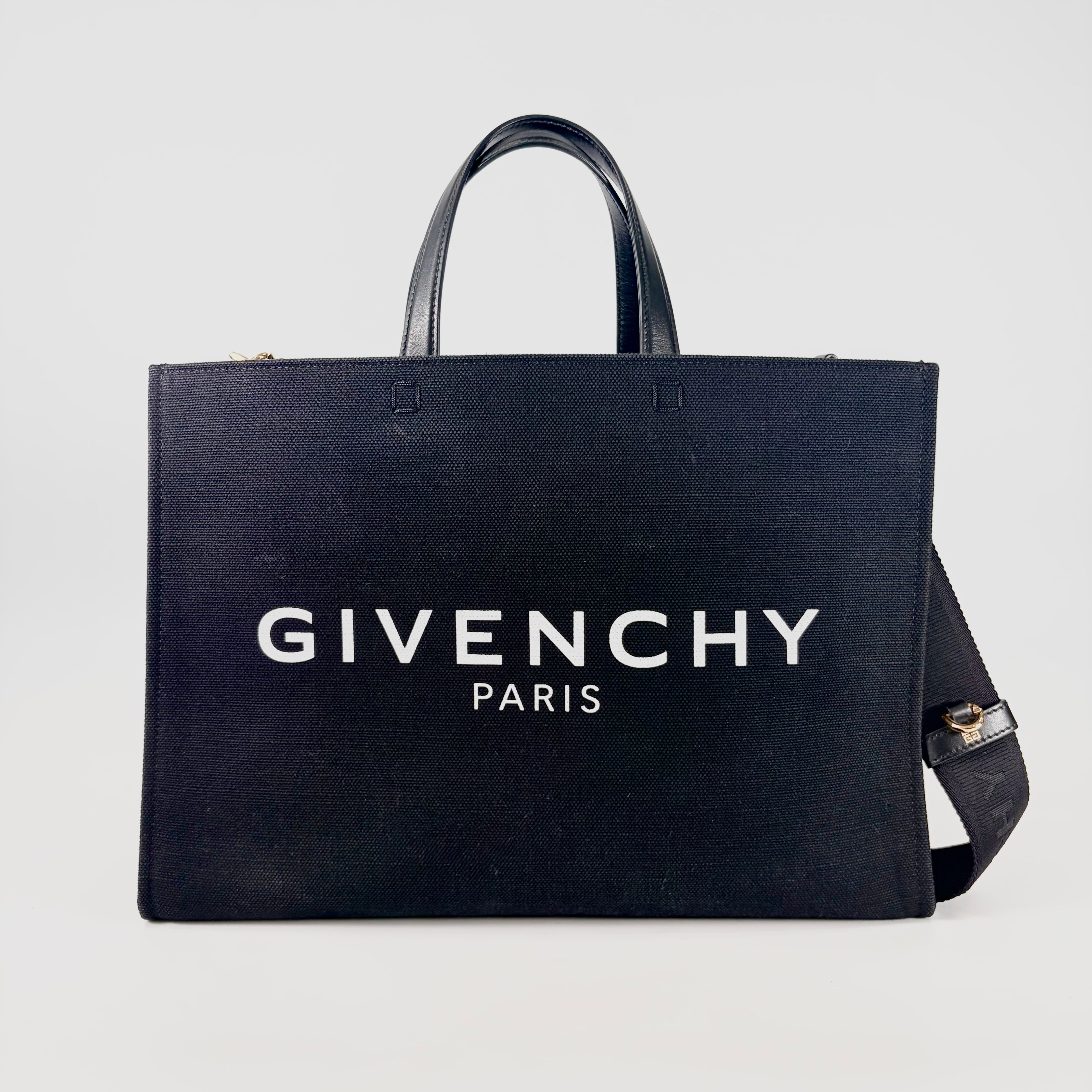 2606 secondhand GIVENCHY van canvas Tote Bag