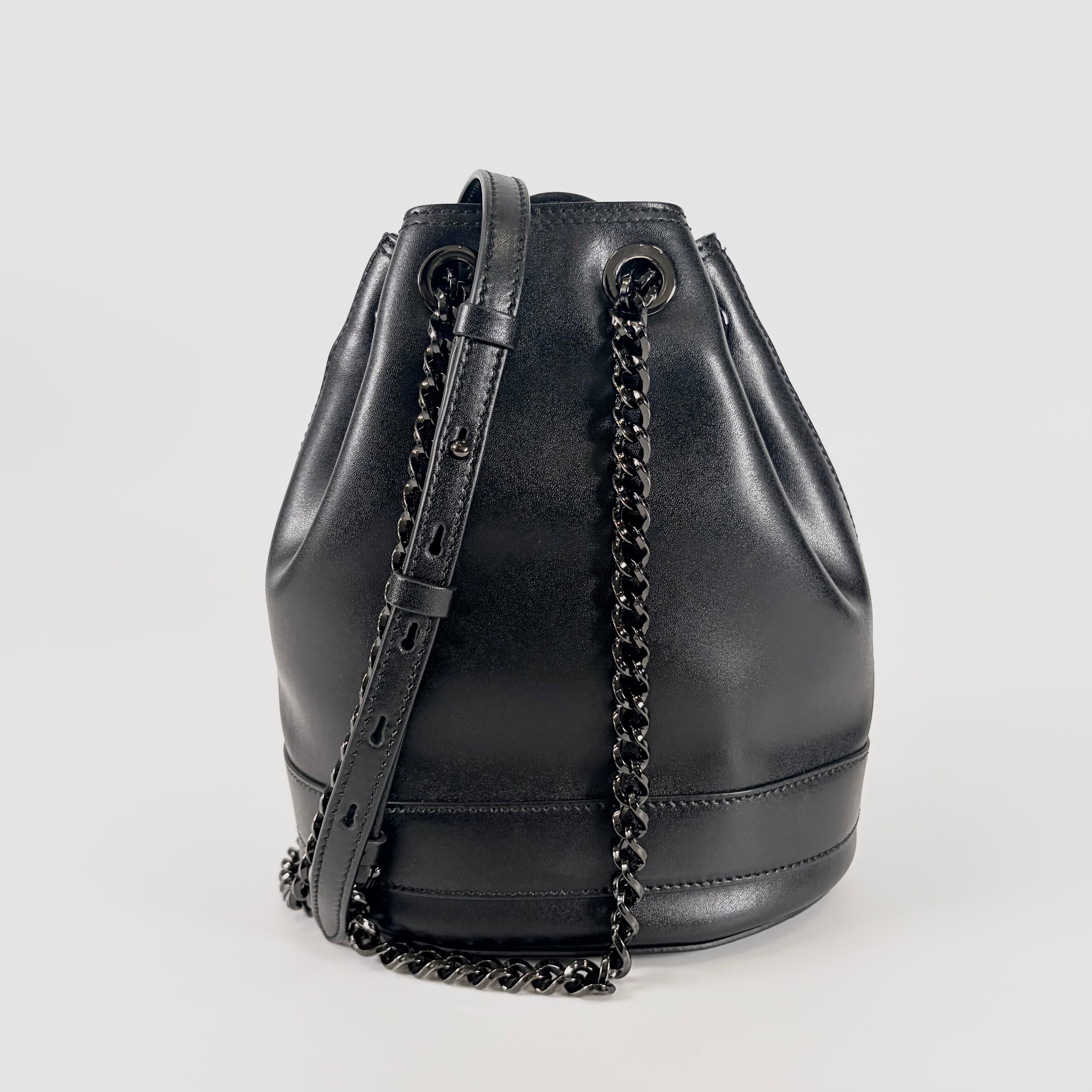 2606 secondhand Ferragamo backpack black