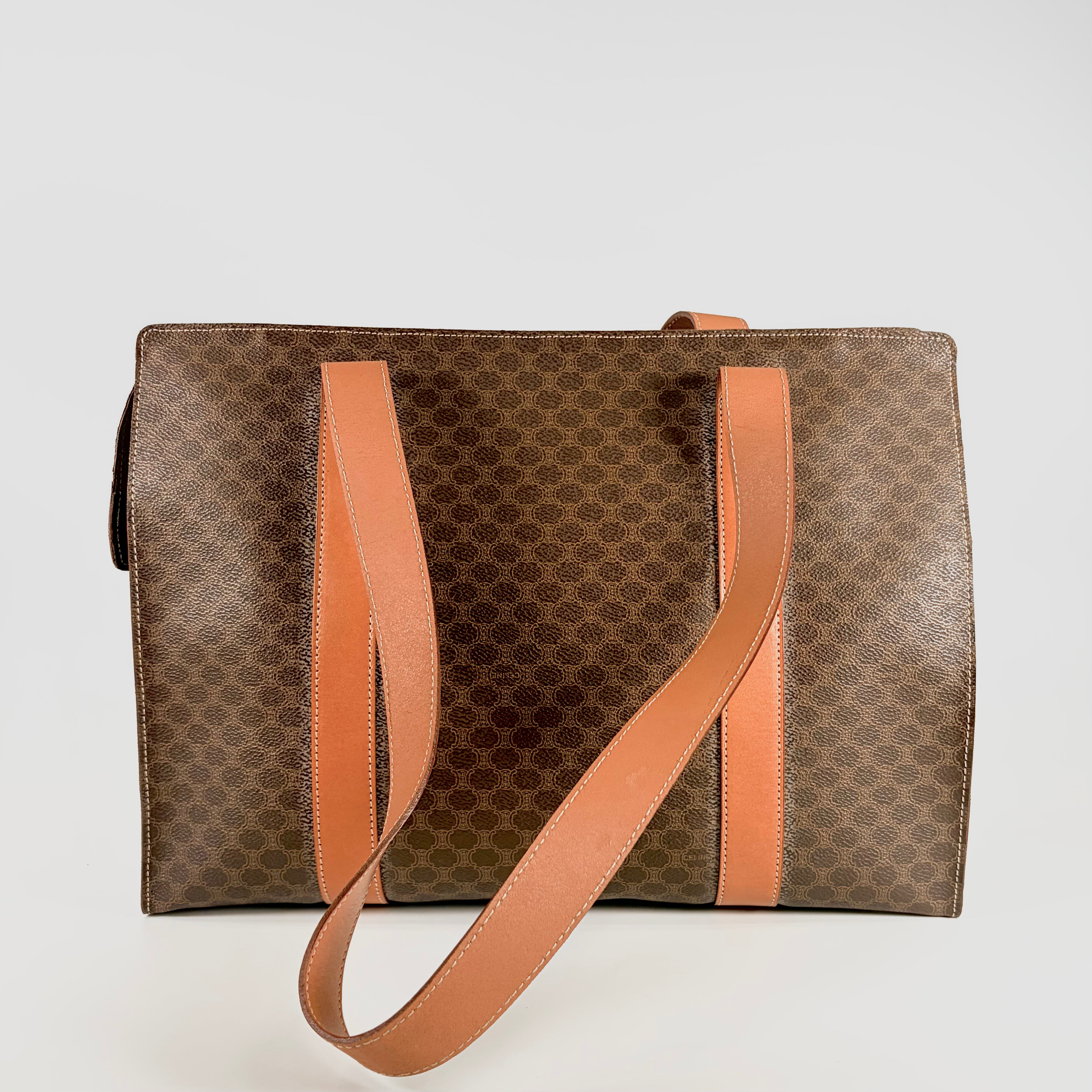 2604 secondhand CELINE Macadam Tote Bag