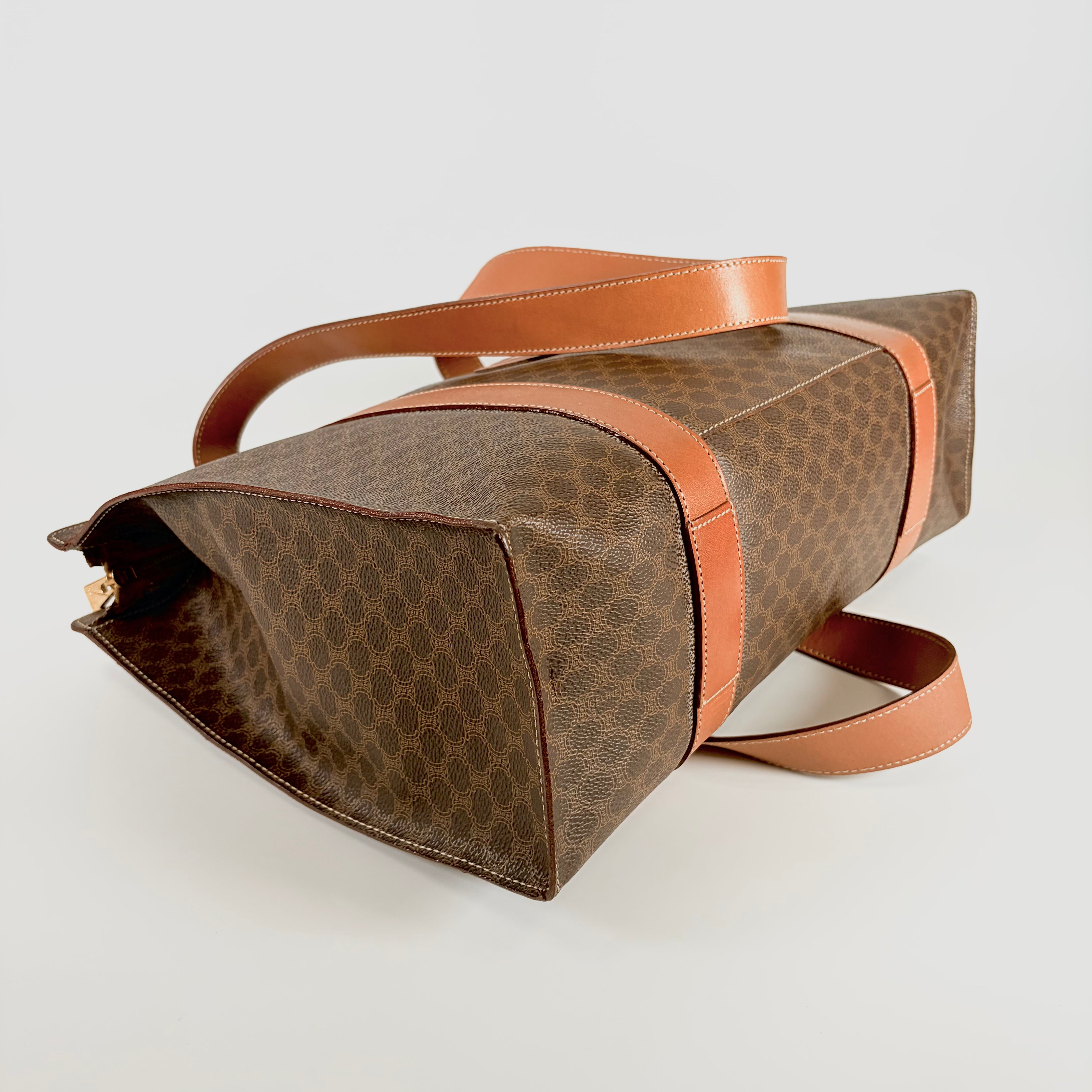 2604 secondhand CELINE Macadam Tote Bag