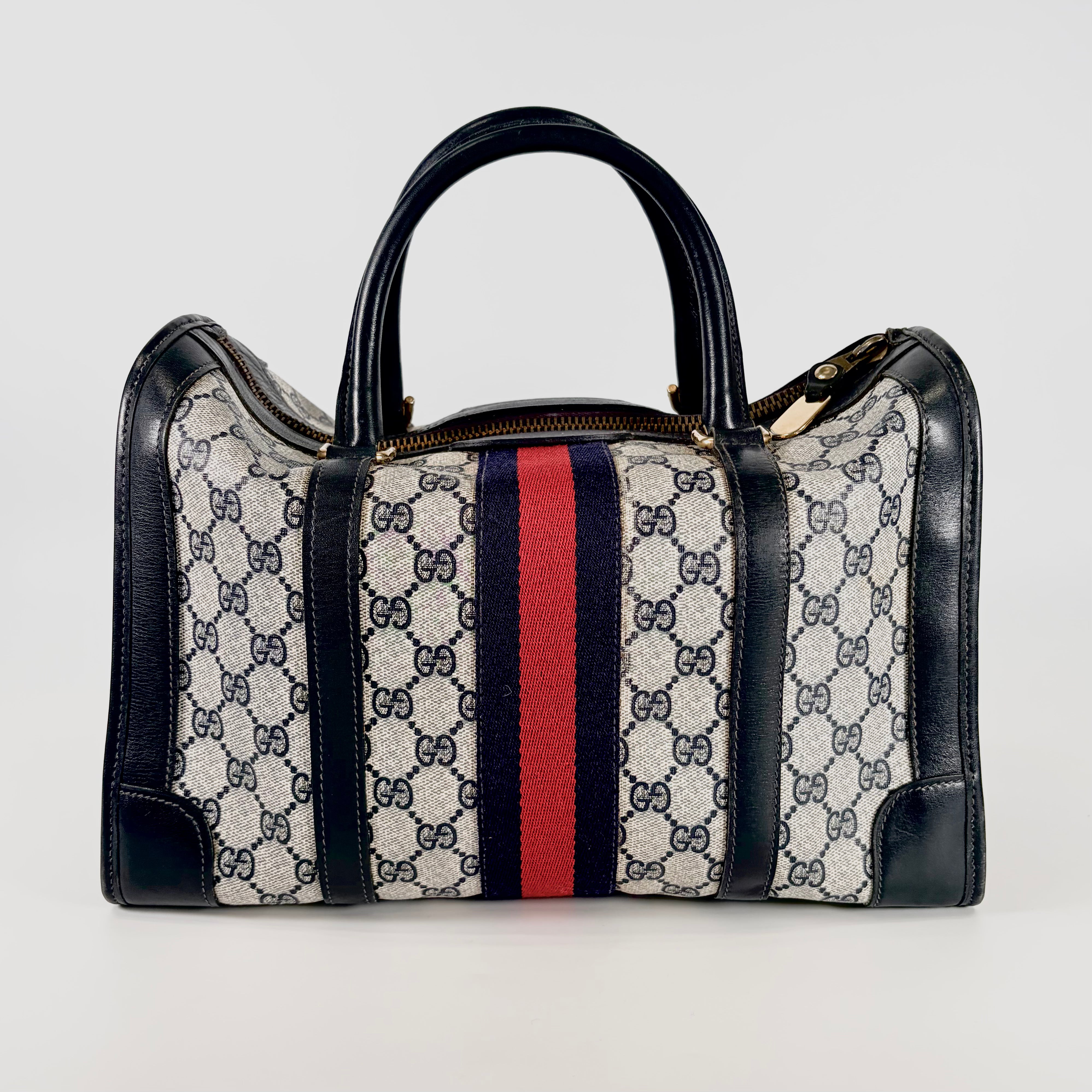 2605 secondhand GUCCI Boston bag Old Sherry