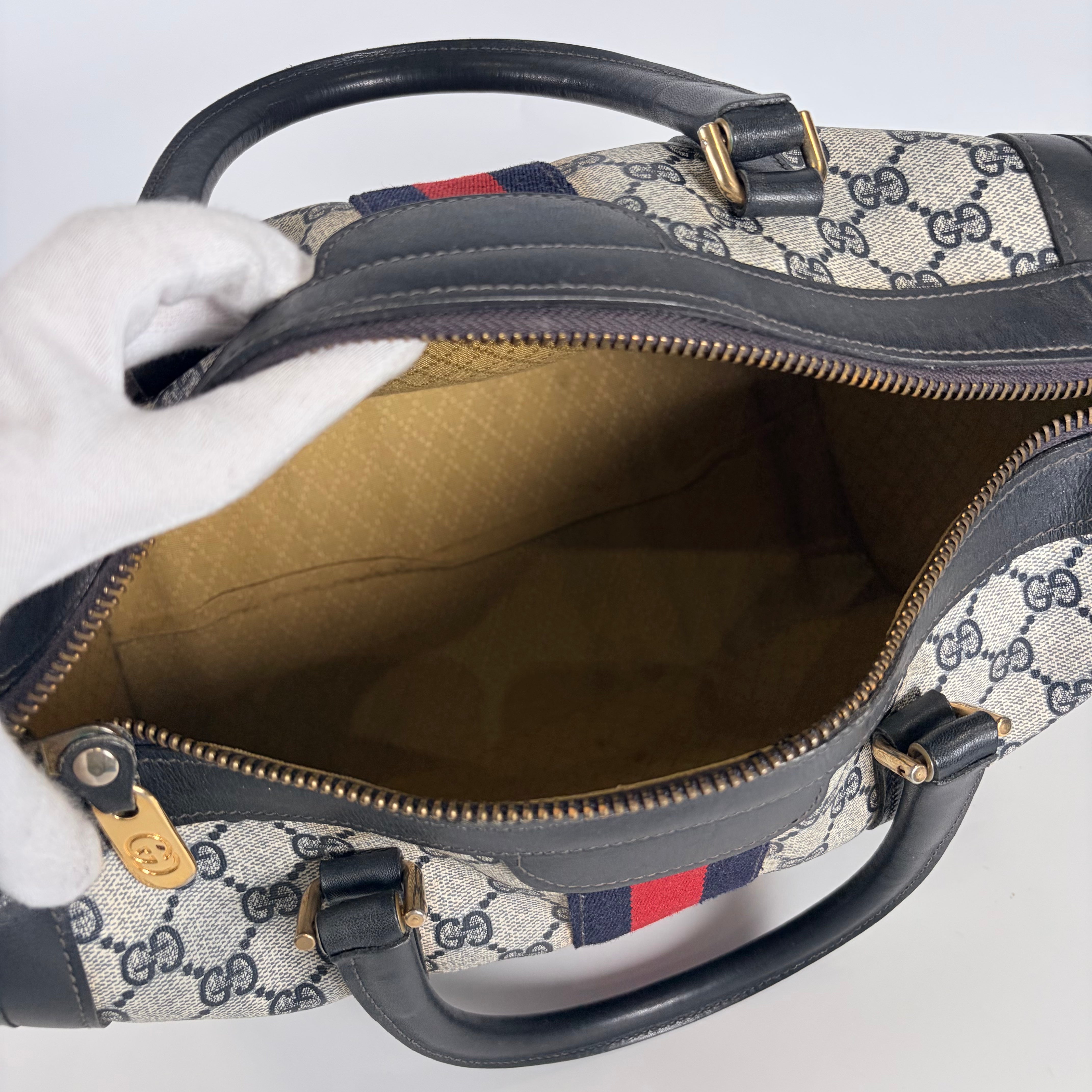 2605 secondhand GUCCI Boston bag Old Sherry