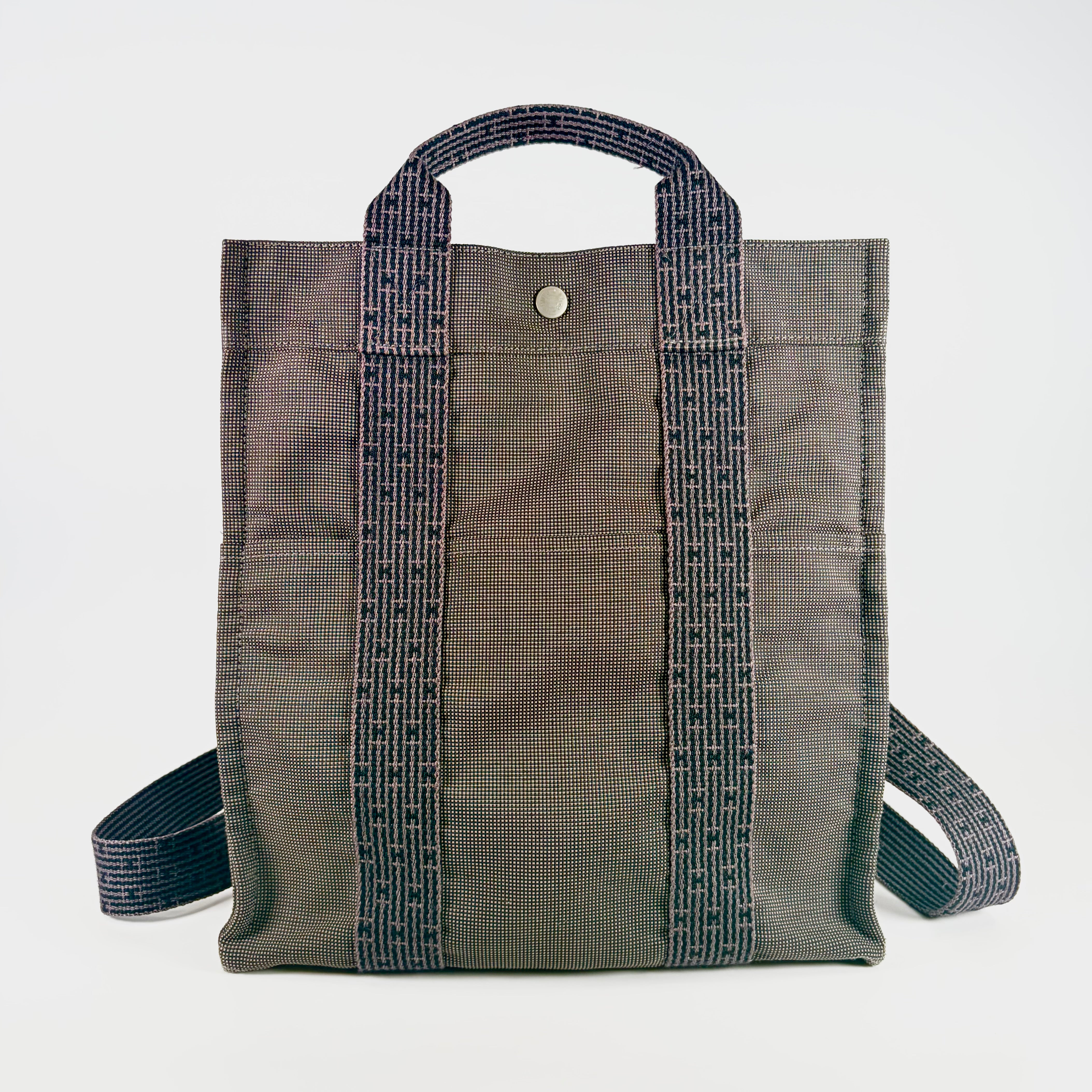 2604 secondhand HERMES Air Line Sack Ad MM