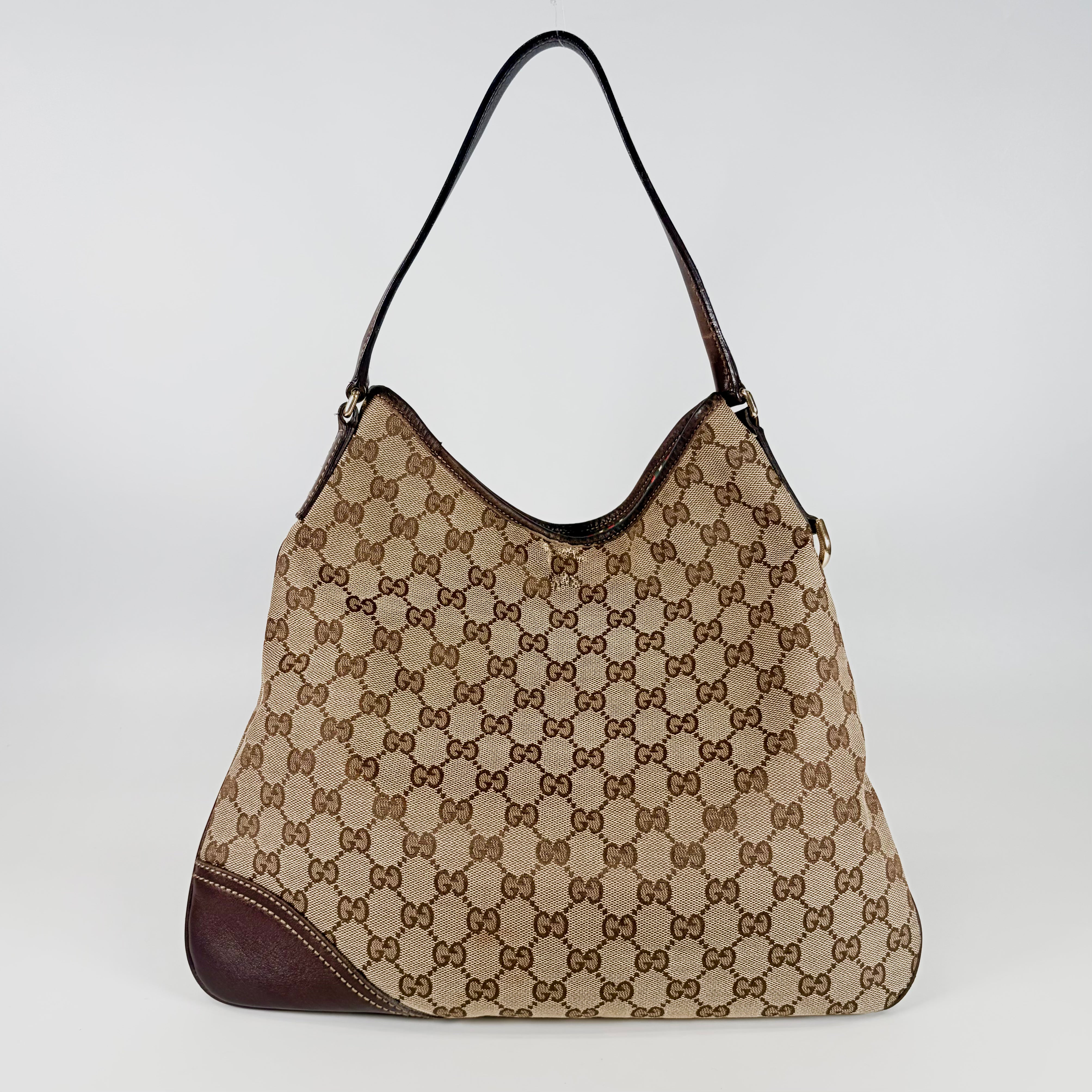 2604 secondhand GUCCI 169947 GG canvas New Britt Shoulder bag / Crossbody Bag