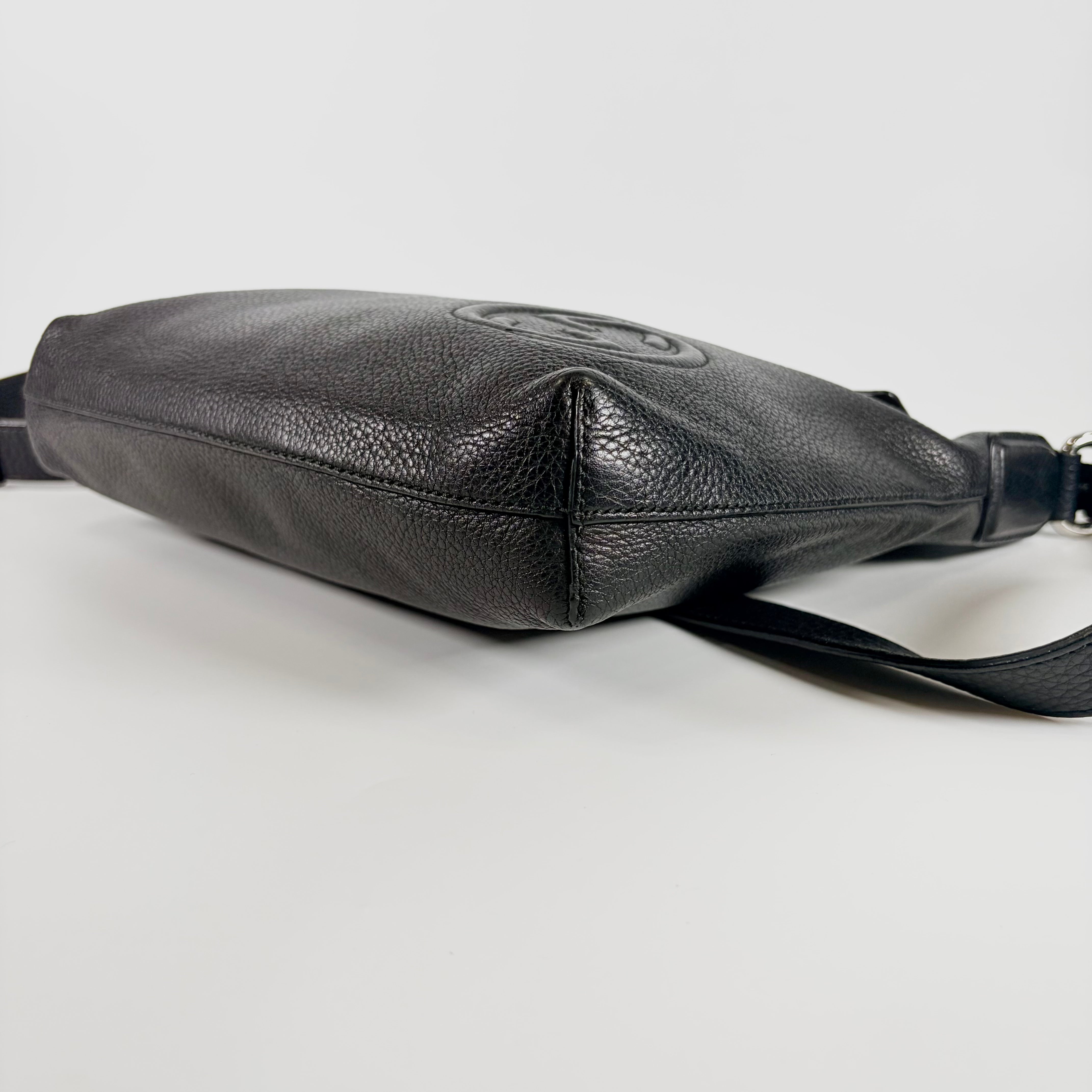 2604 secondhand GUCCI Soho shoulder black
