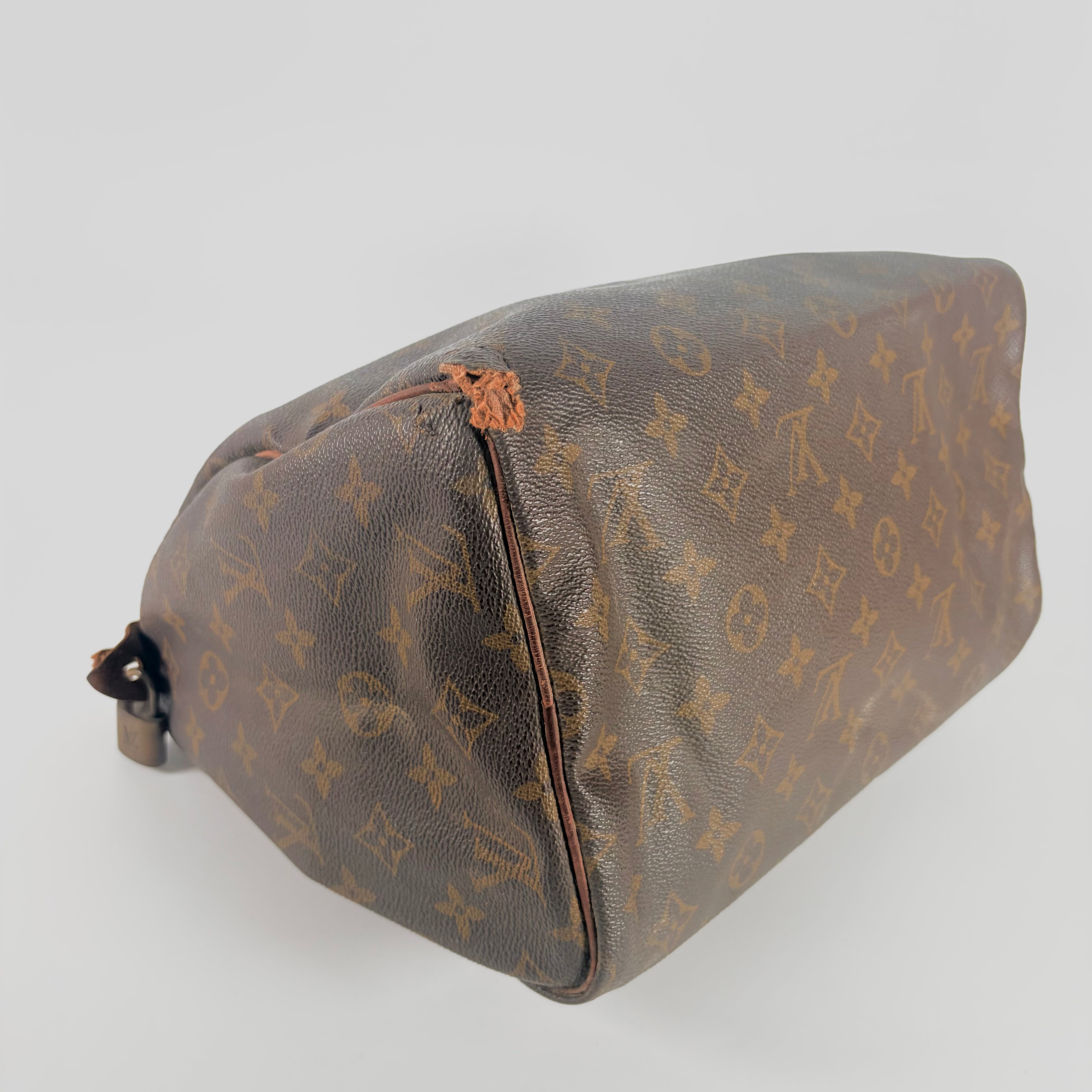 2605 secondhand LV Monogram Speedy 30