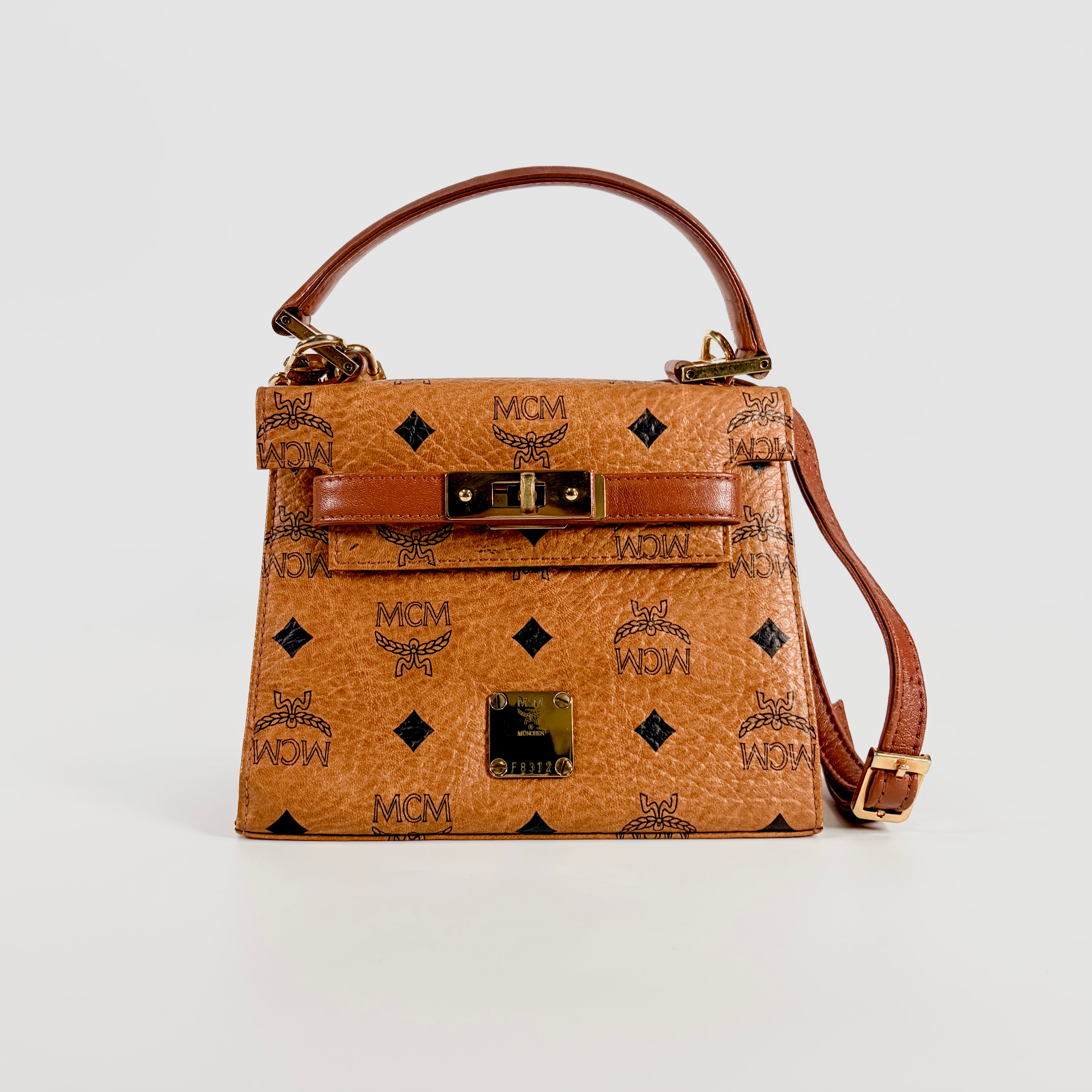 2605 secondhand MCM mini 2way bag