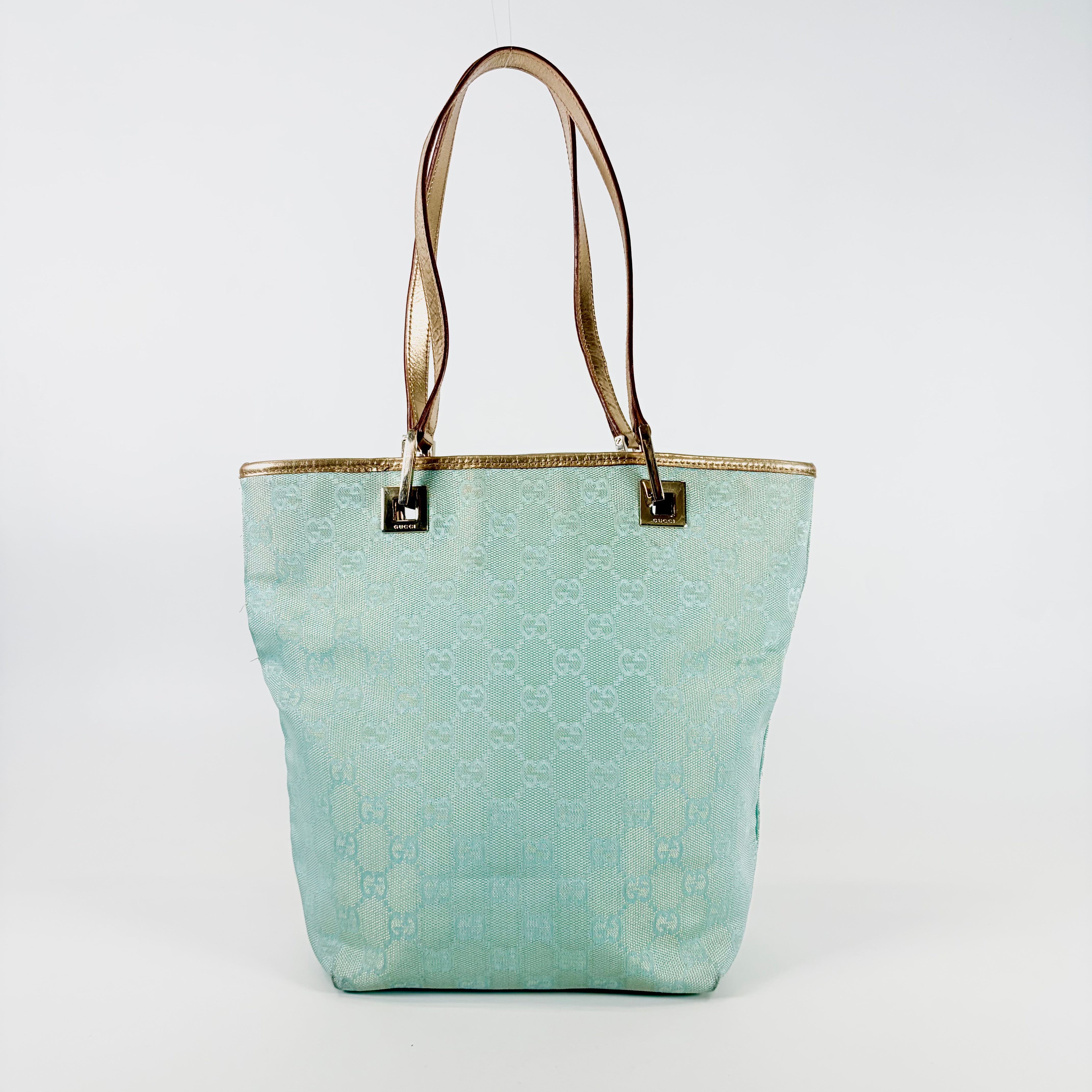 2604 secondhand GUCCI 002 1099 GG canvas hand bag