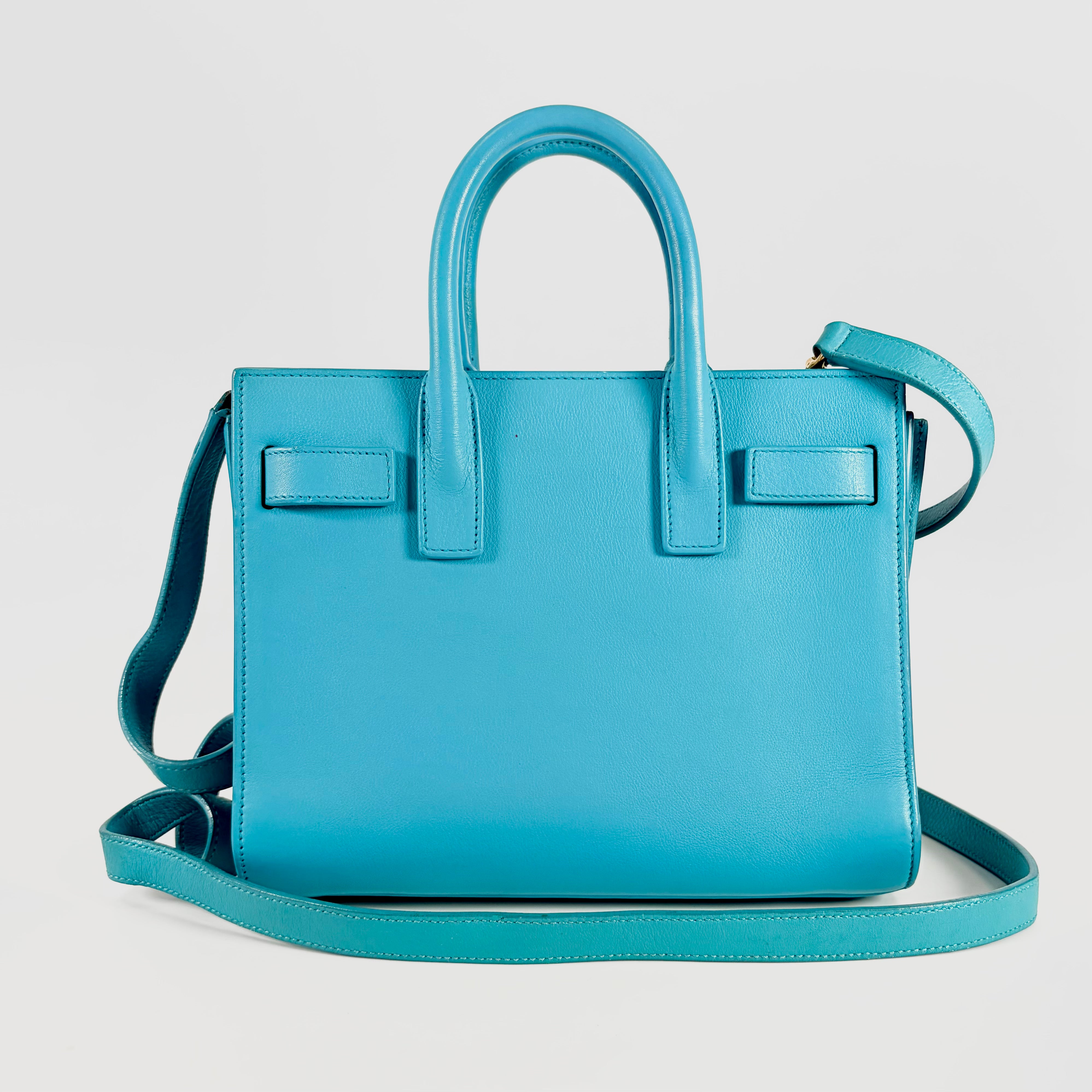 2607 secondhand SAINTLAURENT Sack Dojour Nano