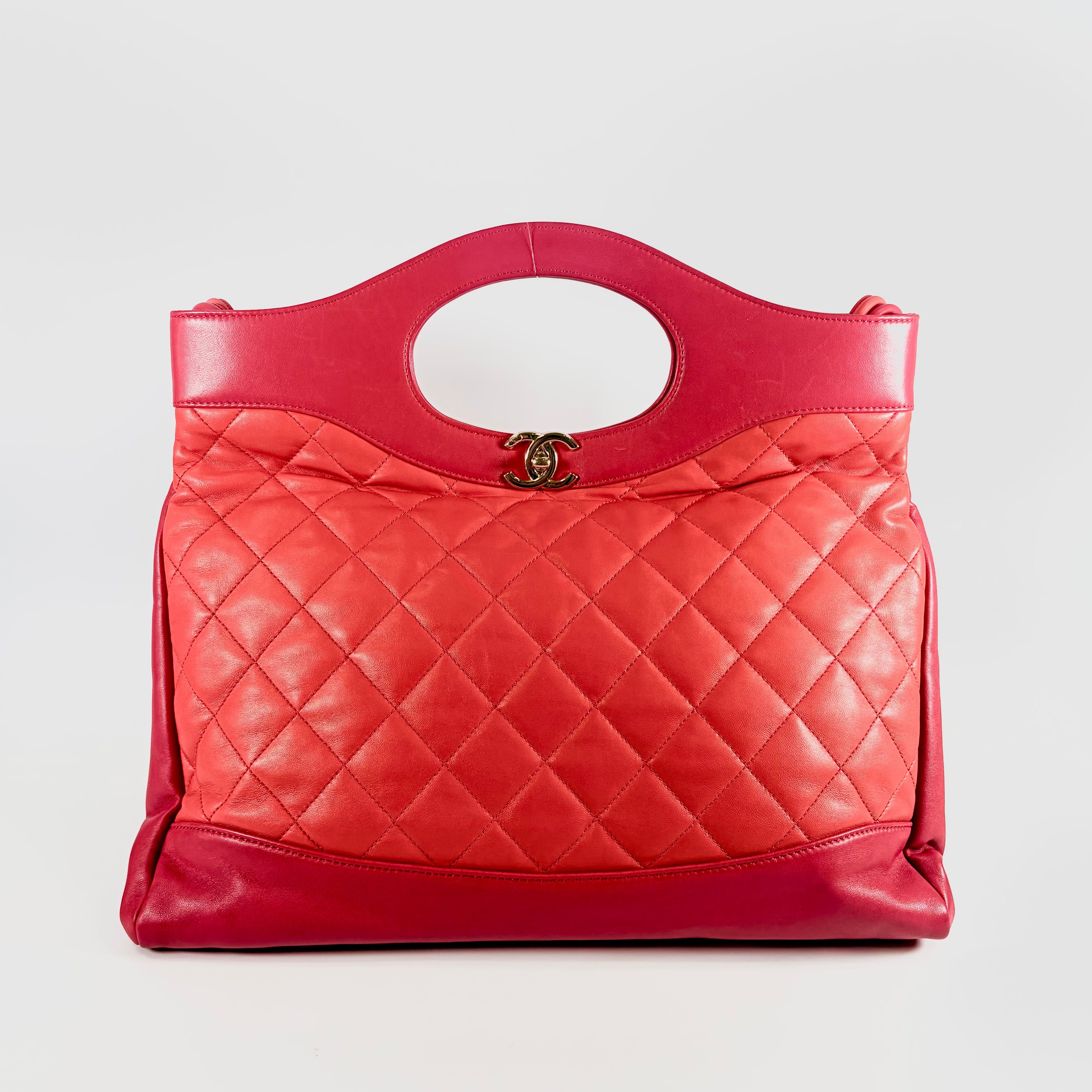 2607 secondhand CHANEL 31 pink