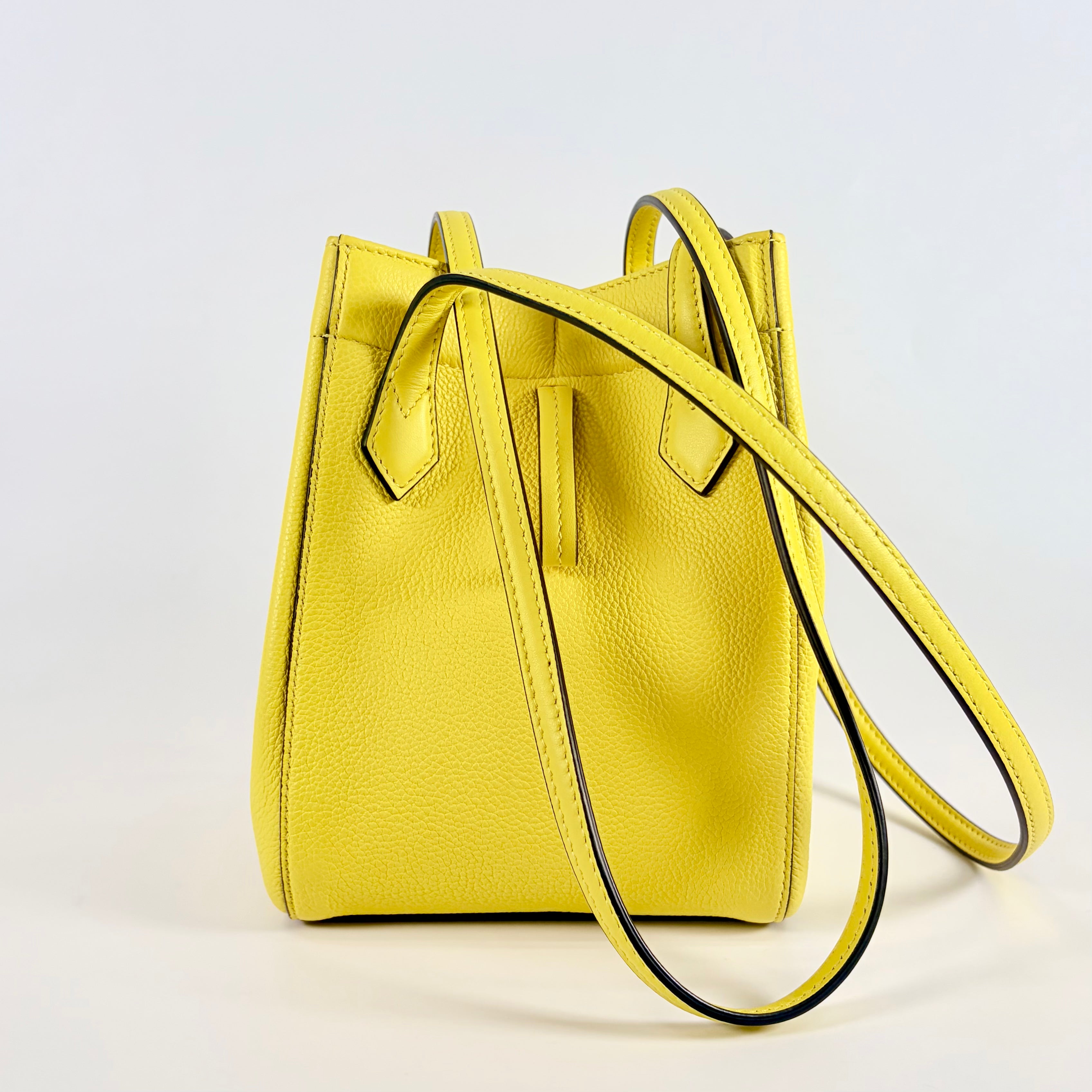 2607 secondhand FENDI origami Yellow