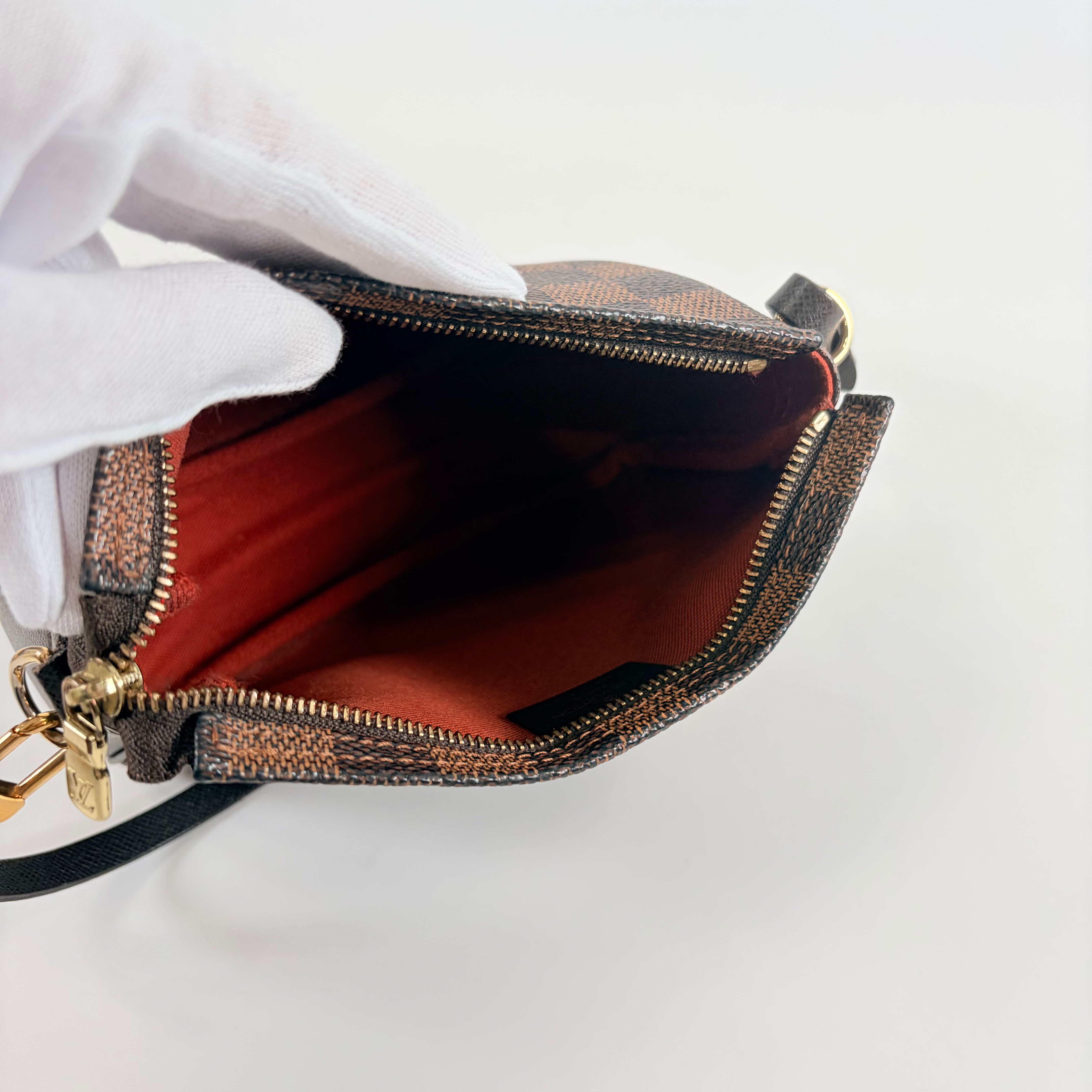 2606 secondhand LV Damier Truth Makeup N51982 SP0011 Brown