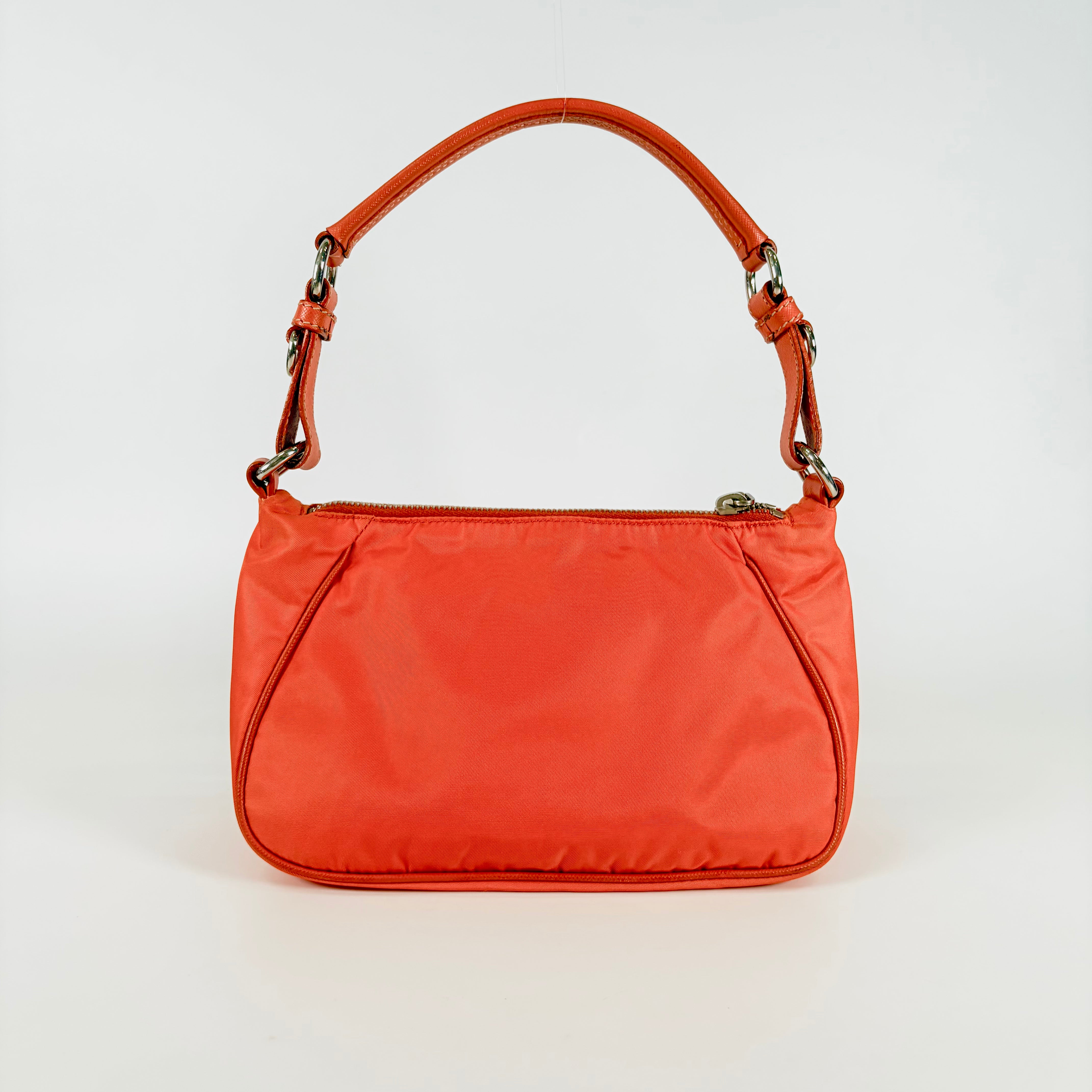 2607 secondhand PRADA nylon mini hand bag