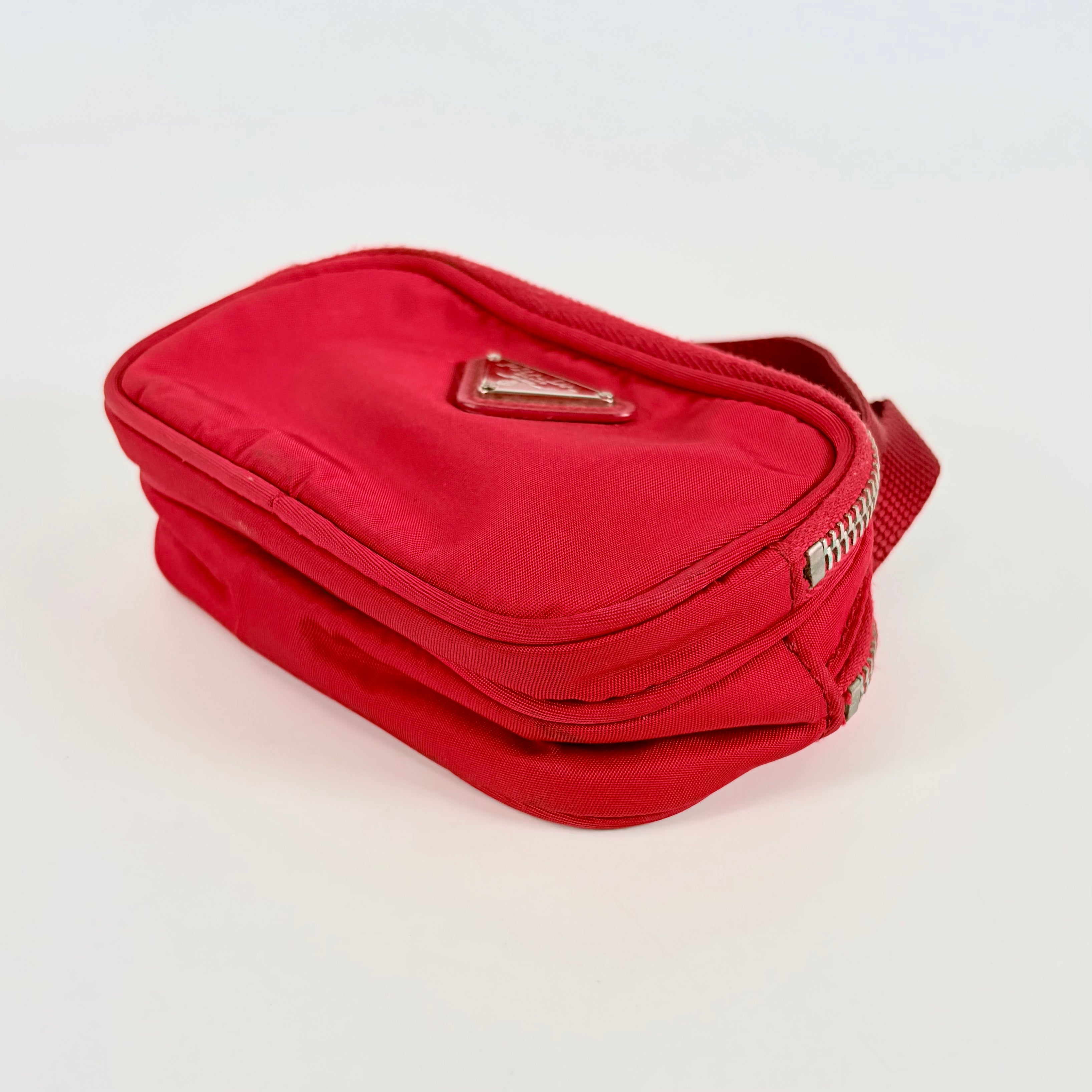2607 secondhand PRADA nylon mini hand bag
