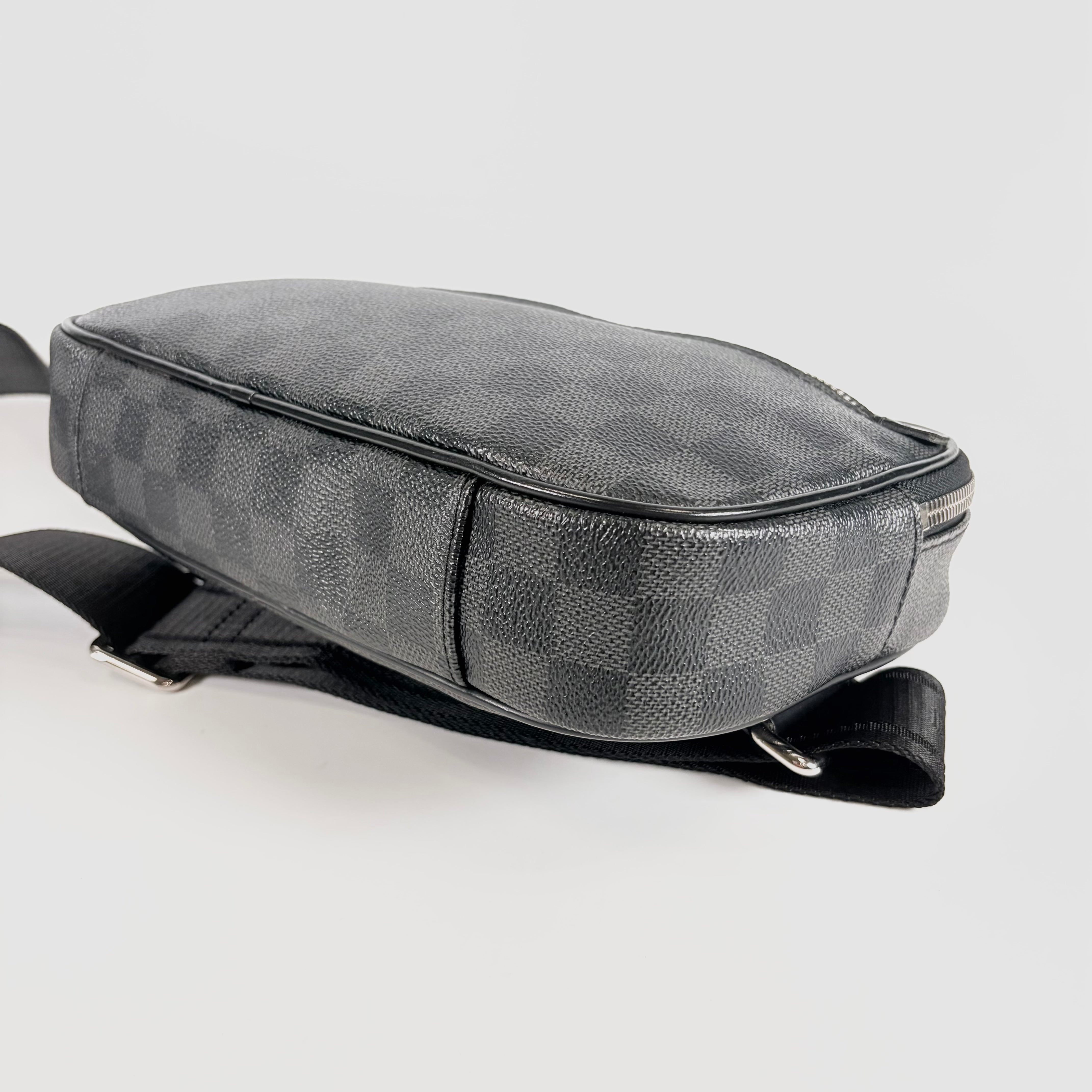 2607 secondhand LV N41289 Damier Graphite Ambreille black CA2134