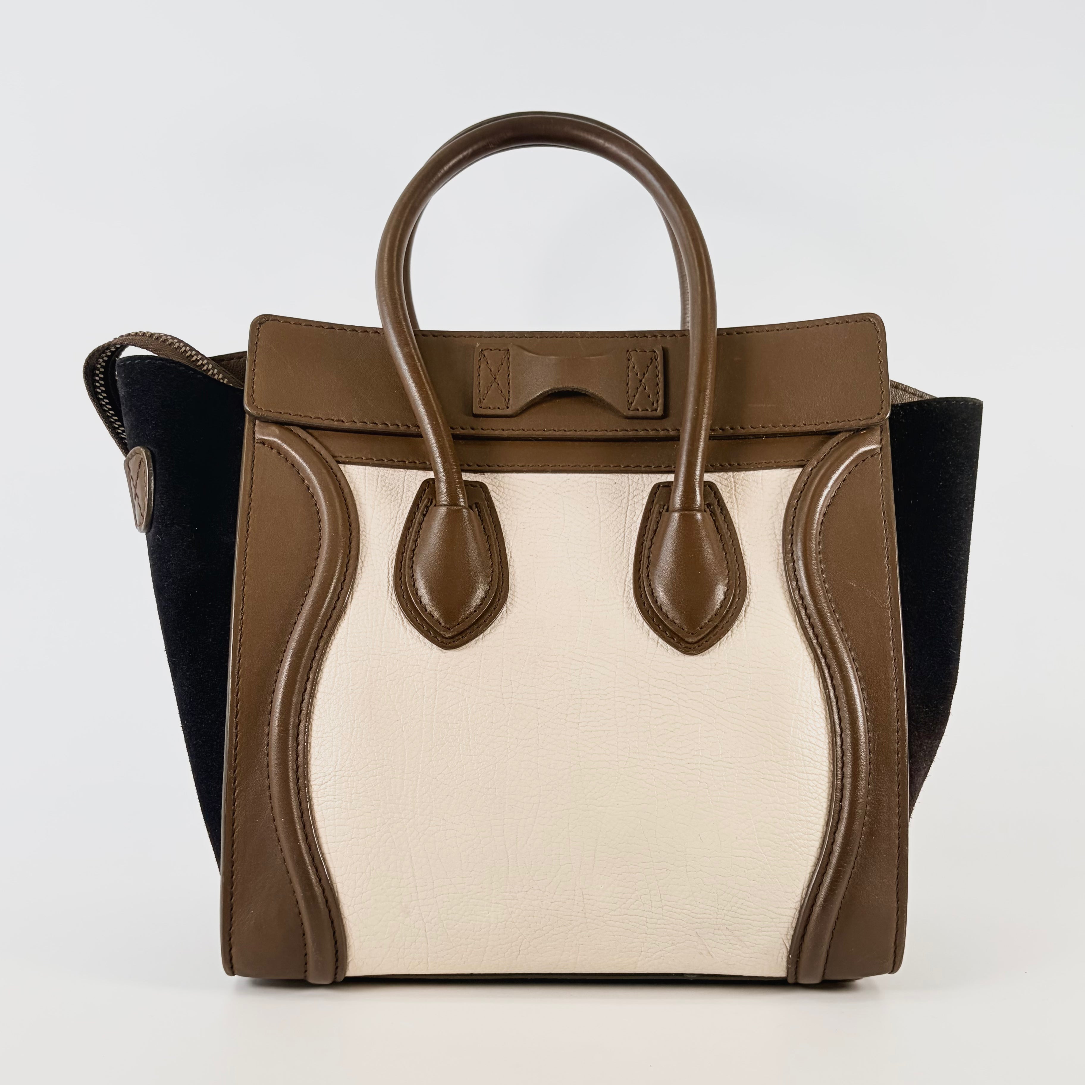 2608 secondhand CELINE Luggage Mini Shopper Bag