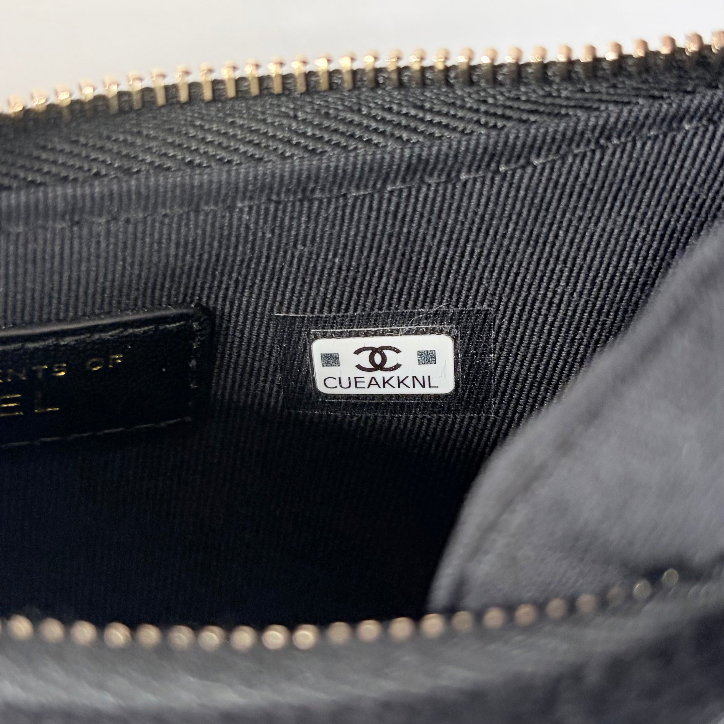 2608 secondhand CHANEL velvet Chain Shoulder Bag