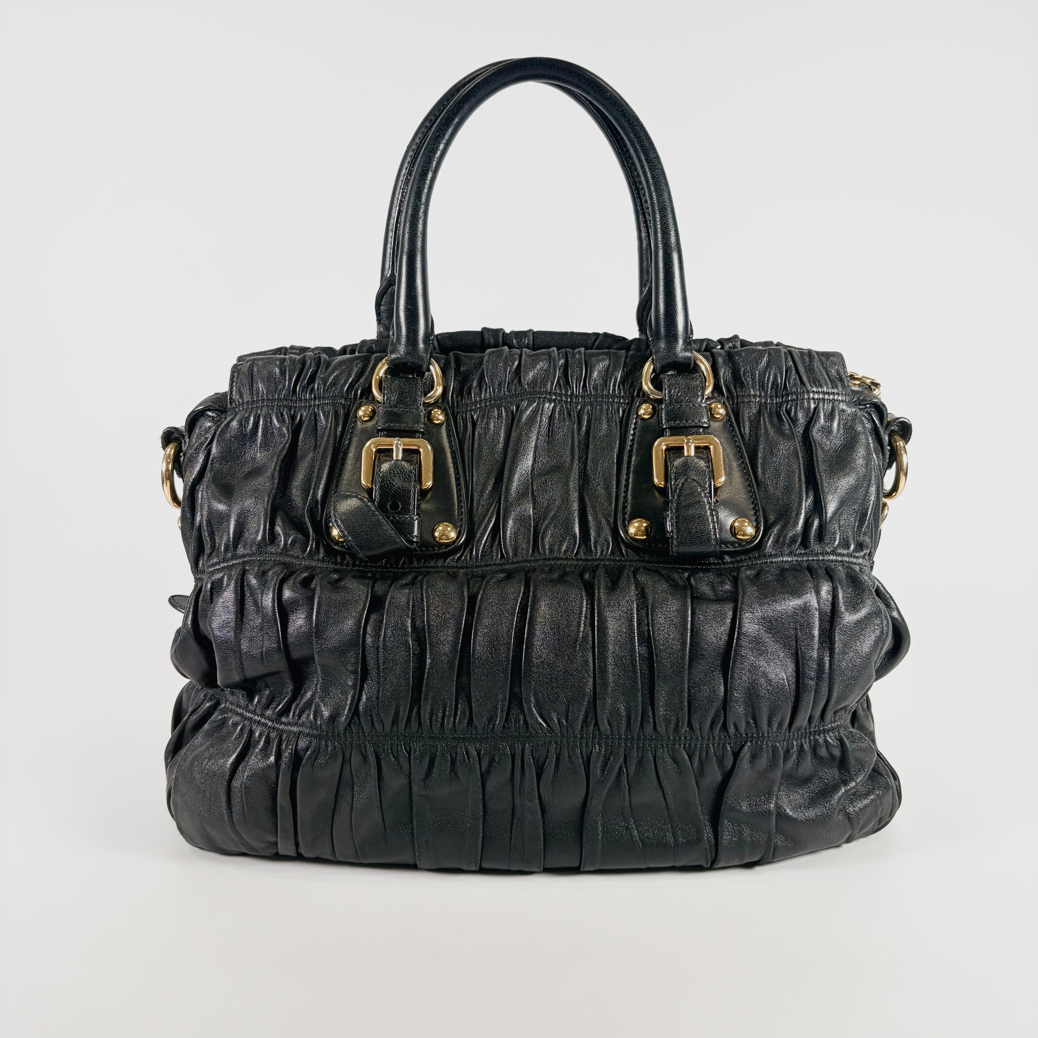 2608 secondhand PRADA 2Way Bag BN1336