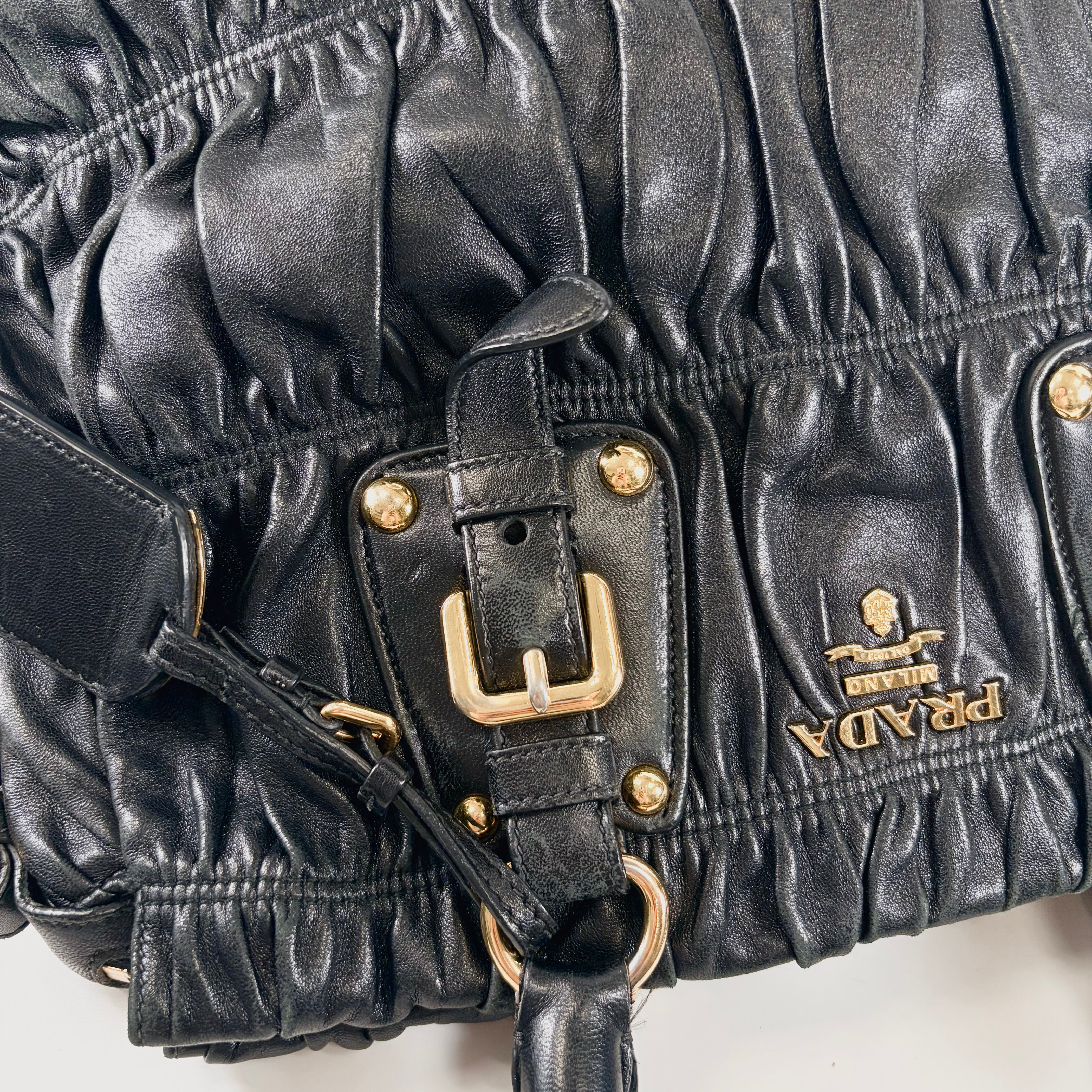 2608 secondhand PRADA 2Way Bag BN1336