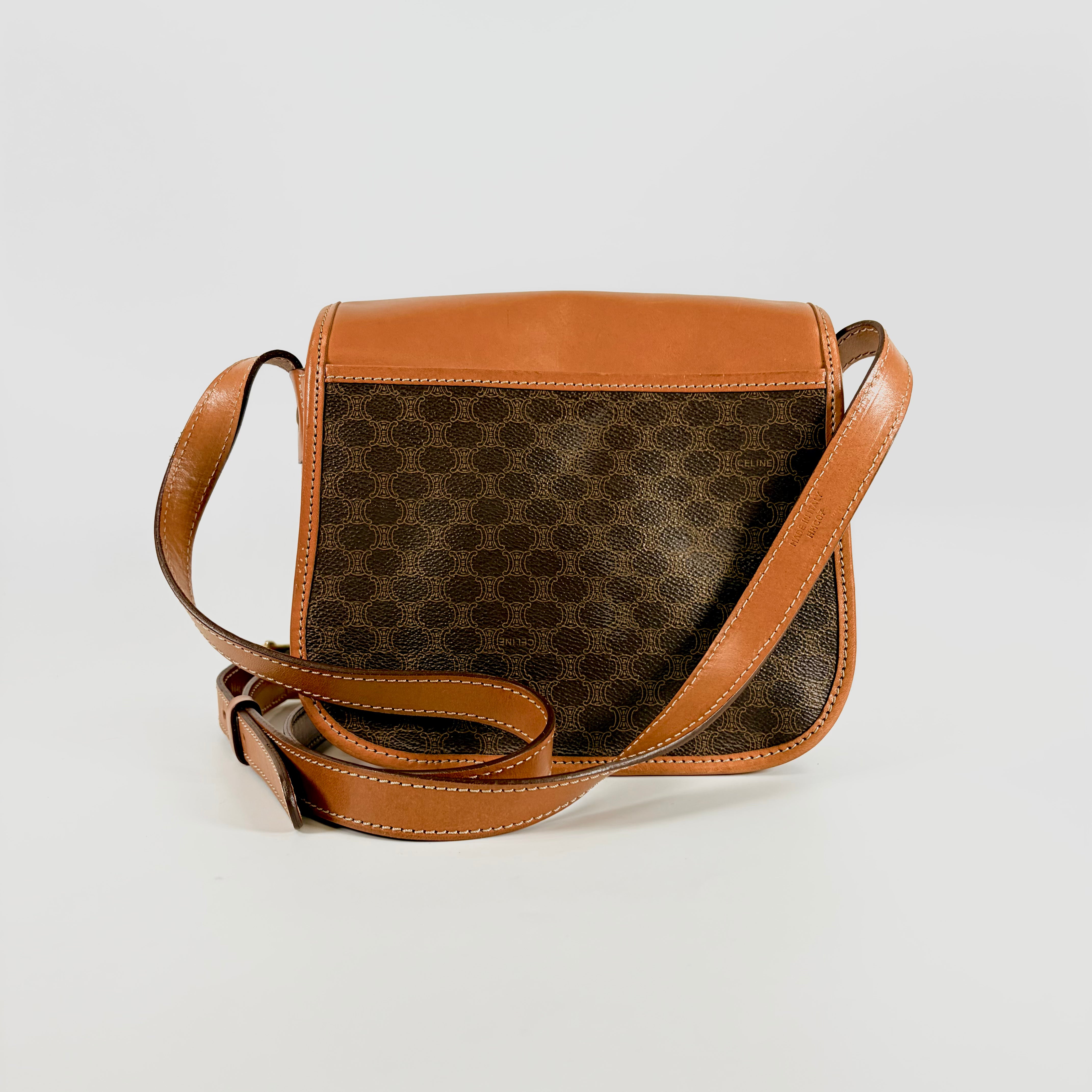 2607 secondhand CELINE Macadam Shoulder bag