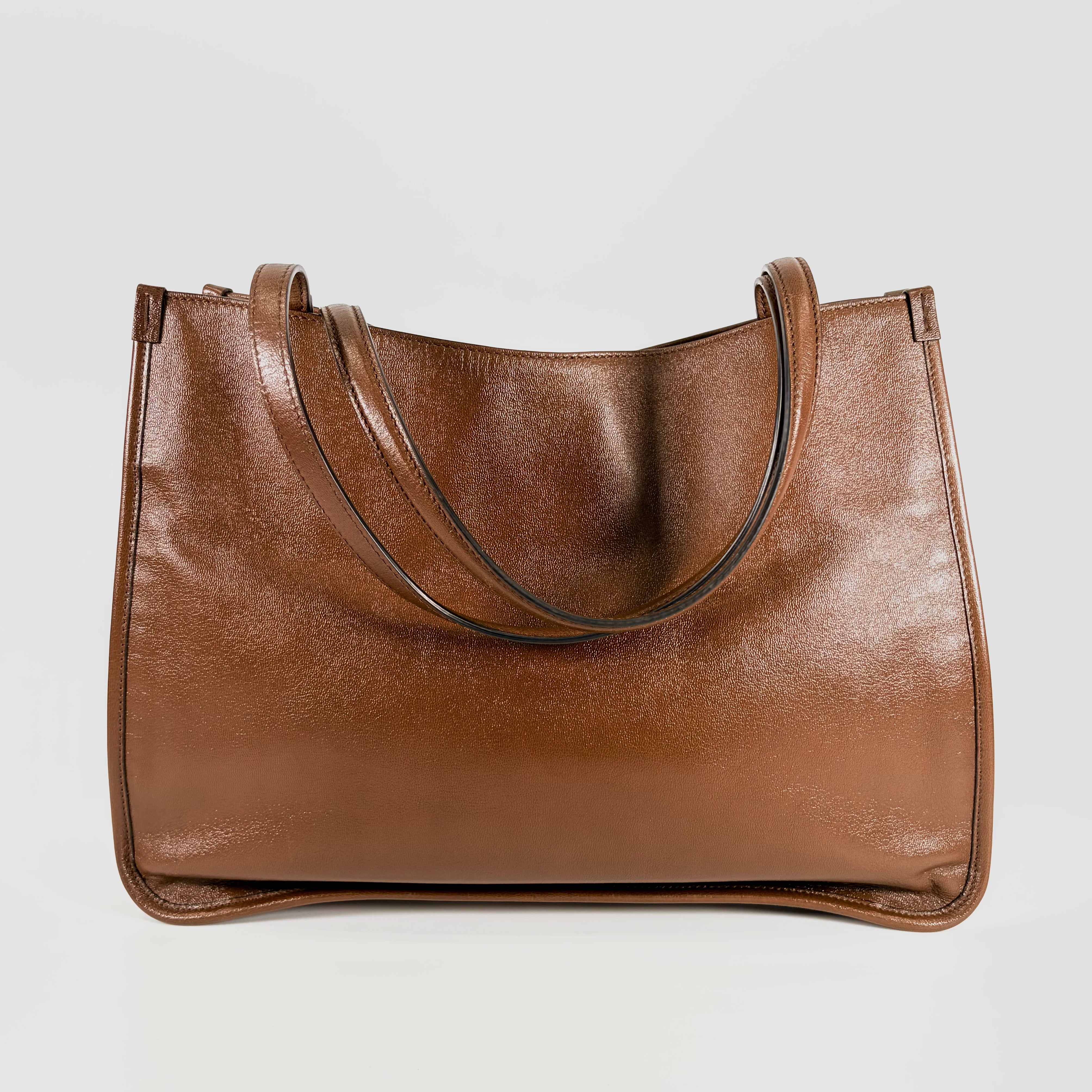 2607 secondhand GUCCI Horsebit hand bag