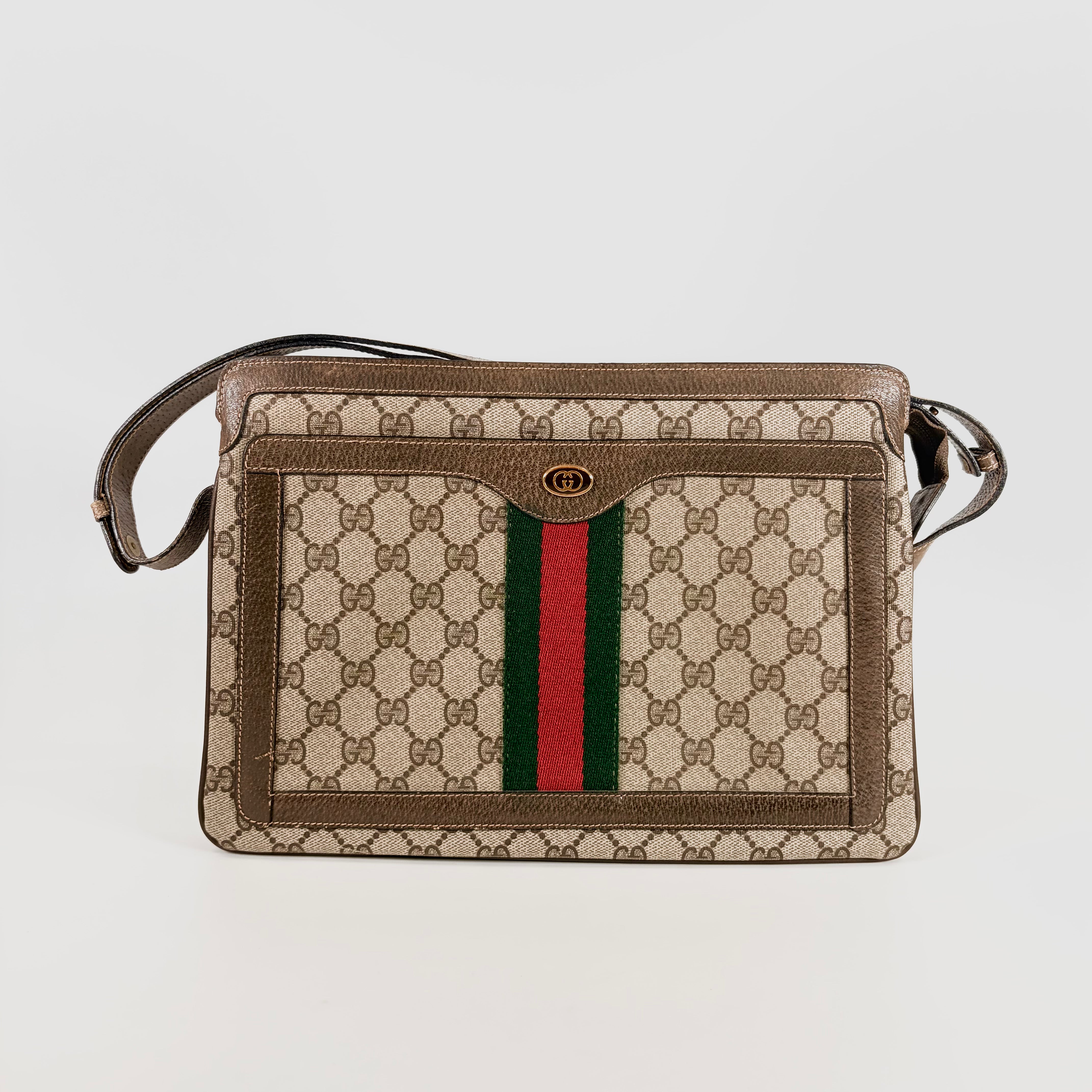 2607 secondhand GUCCI Sherry line Shoulder bag