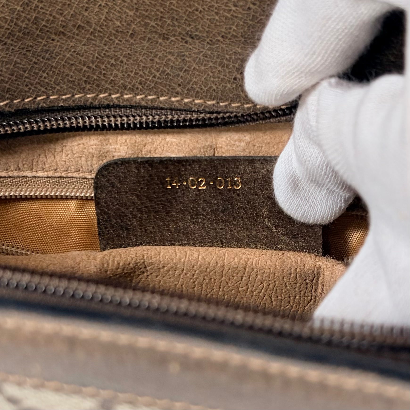 2607 secondhand GUCCI Sherry line Shoulder bag