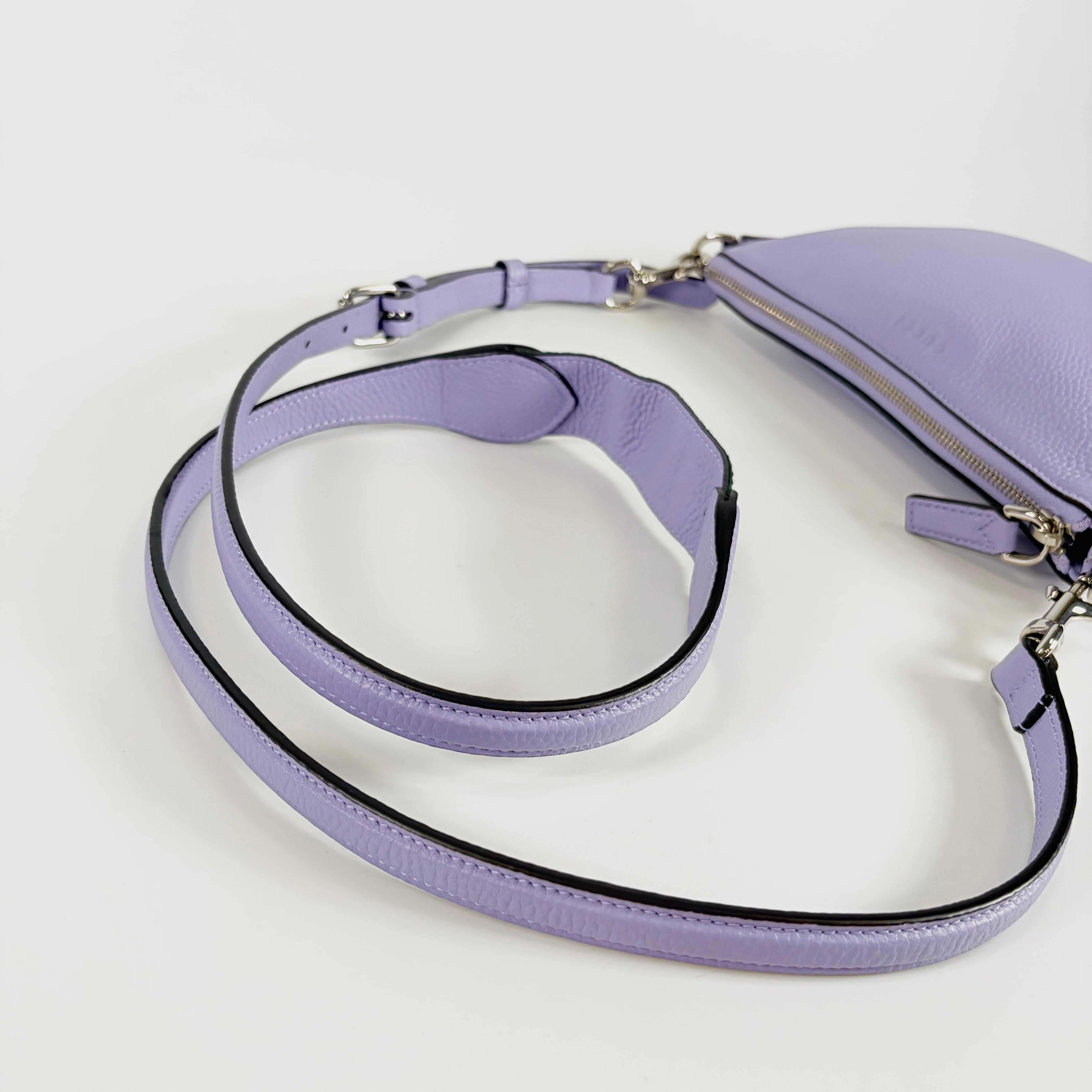 2607 secondhand GUCCI 824529 Shoulder bag purple leather