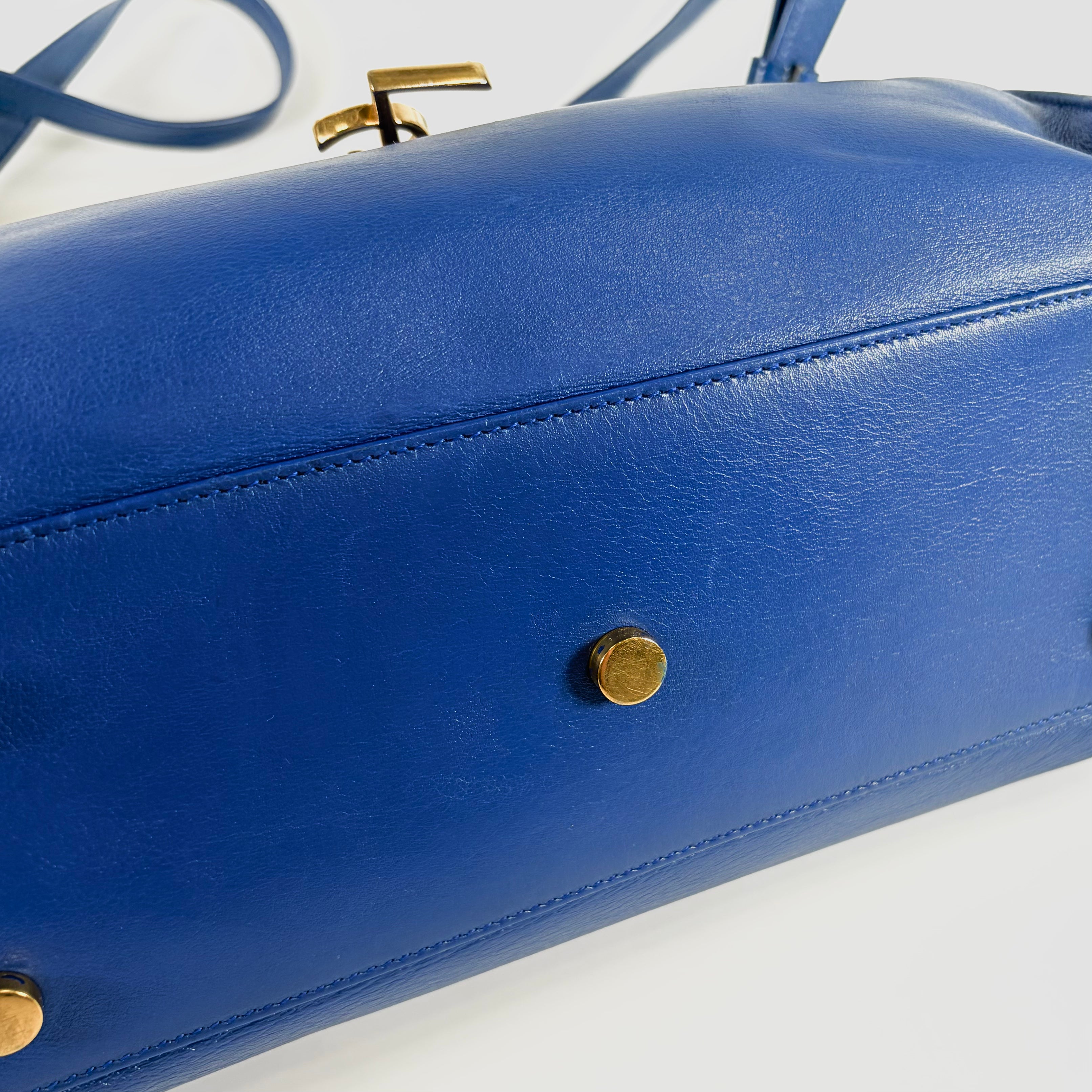 2607 secondhand SAINTLAURENT 2WAY Cabas hand bag