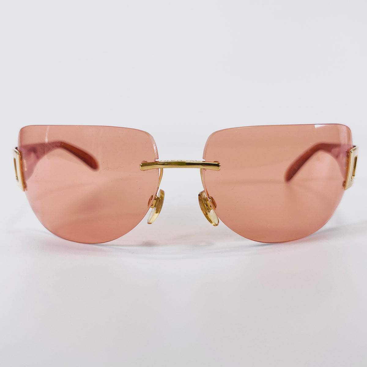 2606 secondhand BVLGARI sunglasses 612 101/74 Brown case 57